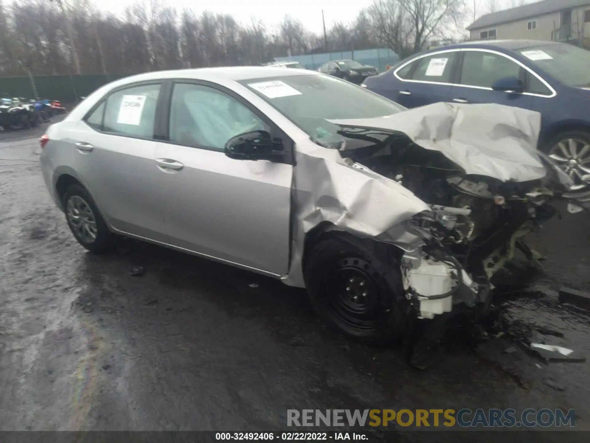 1 Photograph of a damaged car 2T1BURHE8KC168589 TOYOTA COROLLA 2019