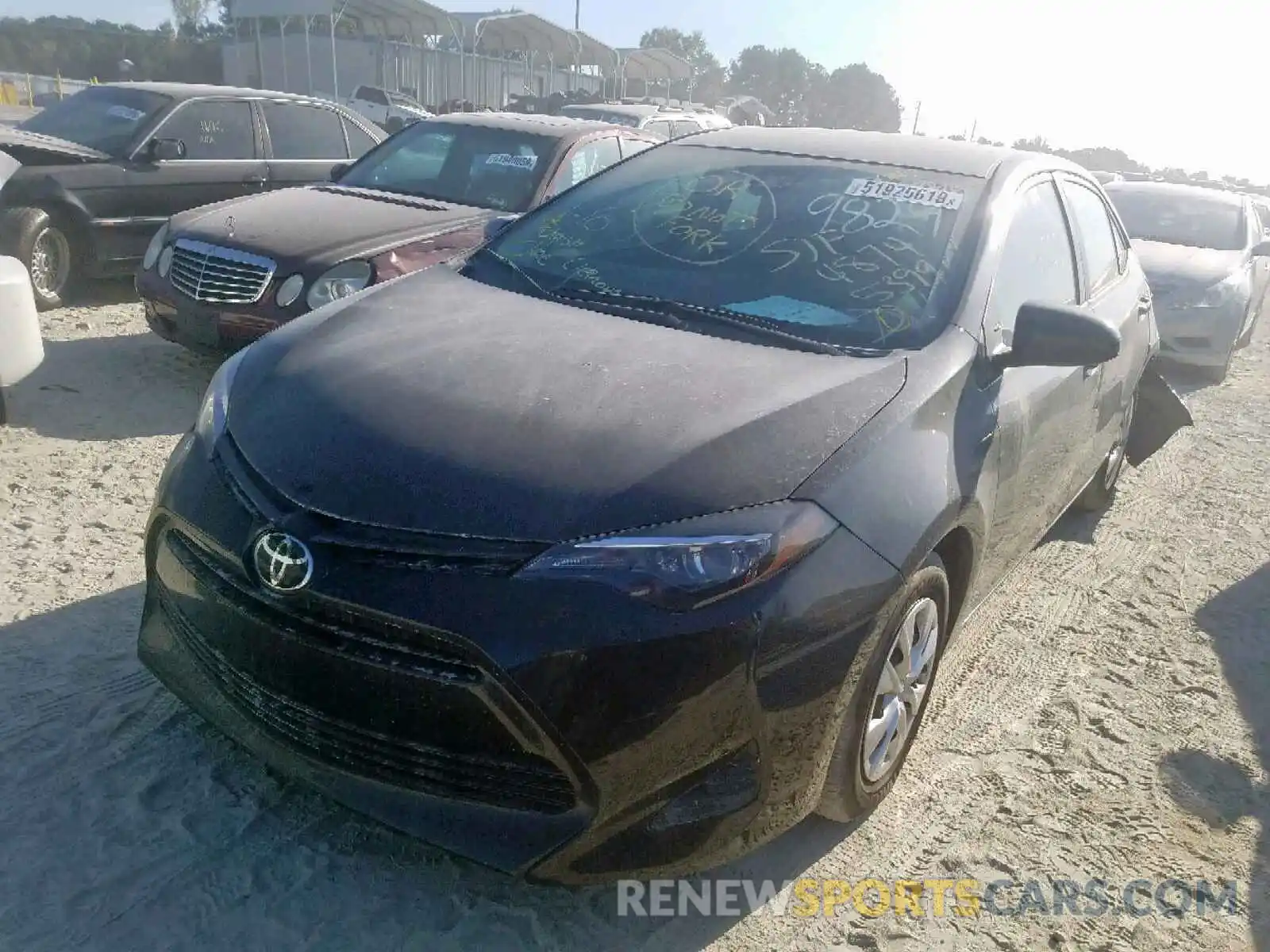 2 Photograph of a damaged car 2T1BURHE8KC169824 TOYOTA COROLLA 2019