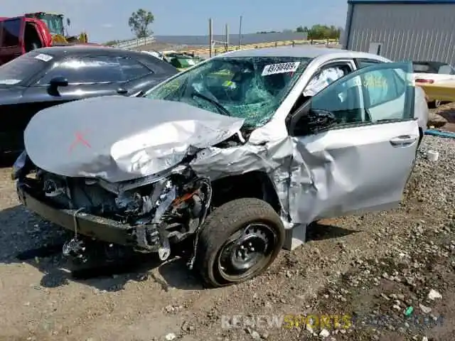 2 Photograph of a damaged car 2T1BURHE8KC170228 TOYOTA COROLLA 2019