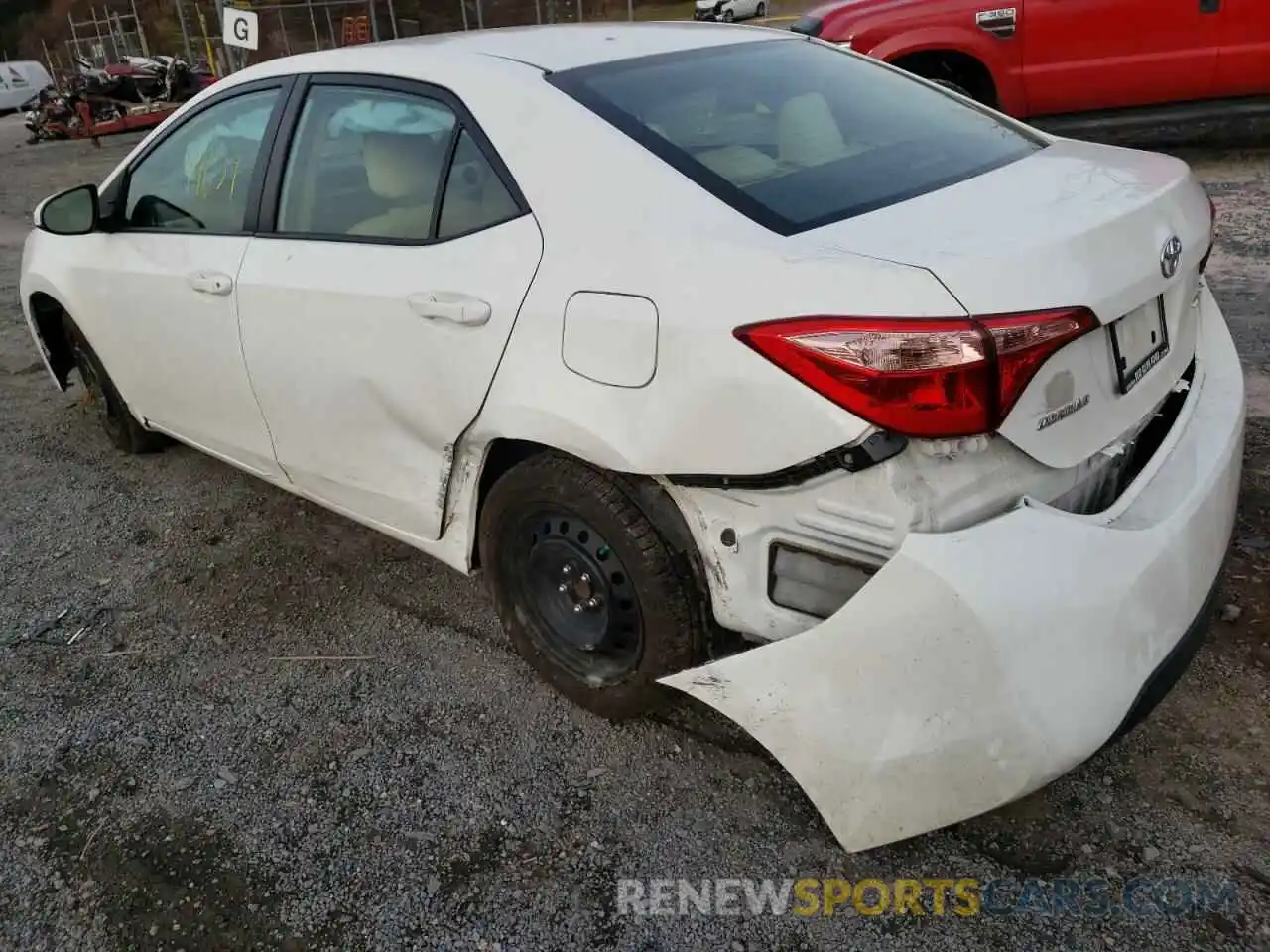 9 Photograph of a damaged car 2T1BURHE8KC171069 TOYOTA COROLLA 2019