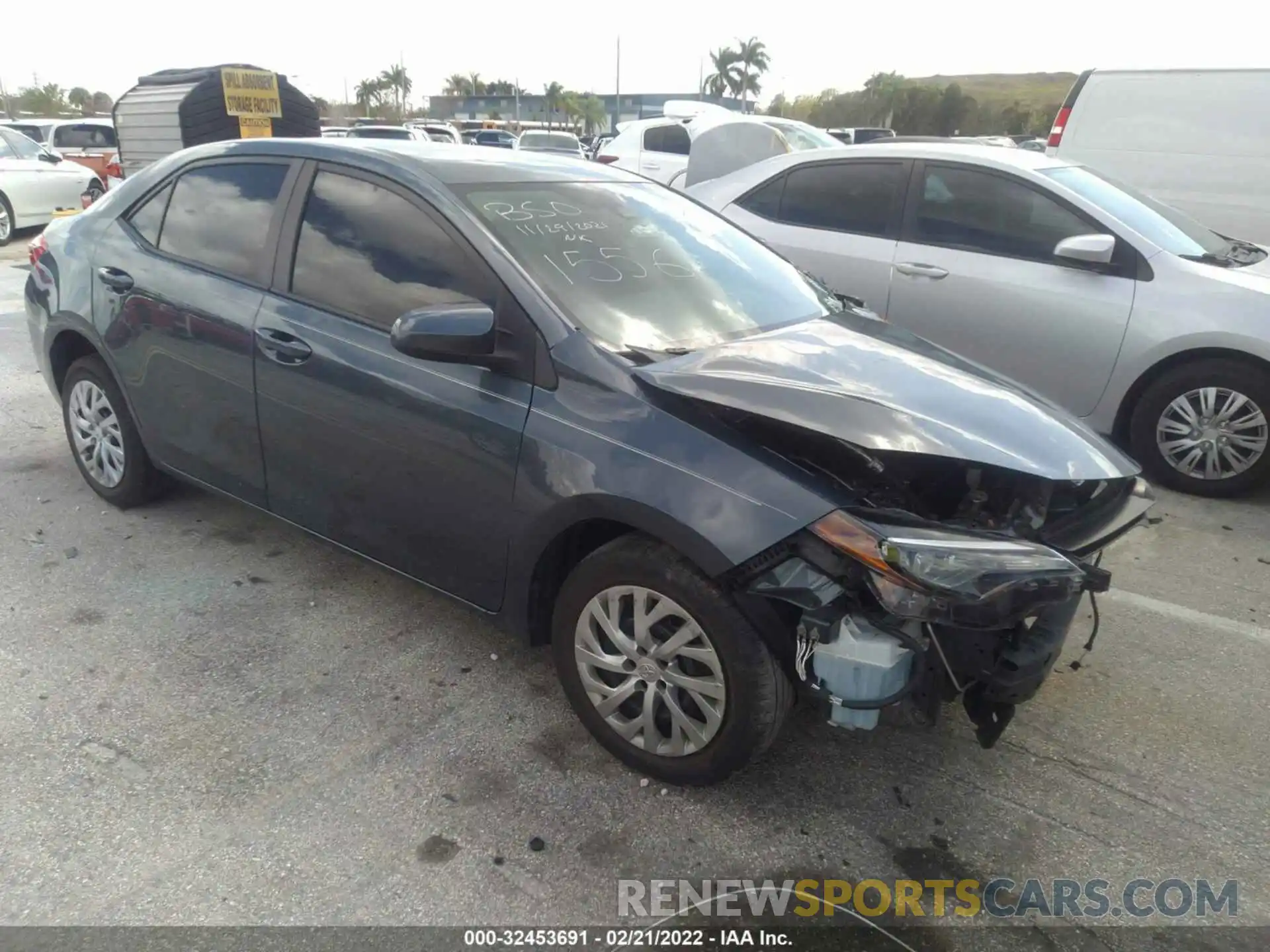 1 Photograph of a damaged car 2T1BURHE8KC171556 TOYOTA COROLLA 2019