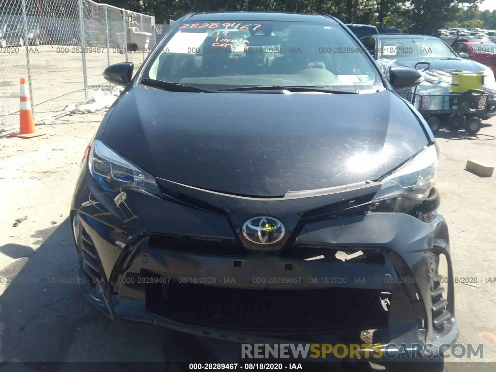 6 Photograph of a damaged car 2T1BURHE8KC171699 TOYOTA COROLLA 2019