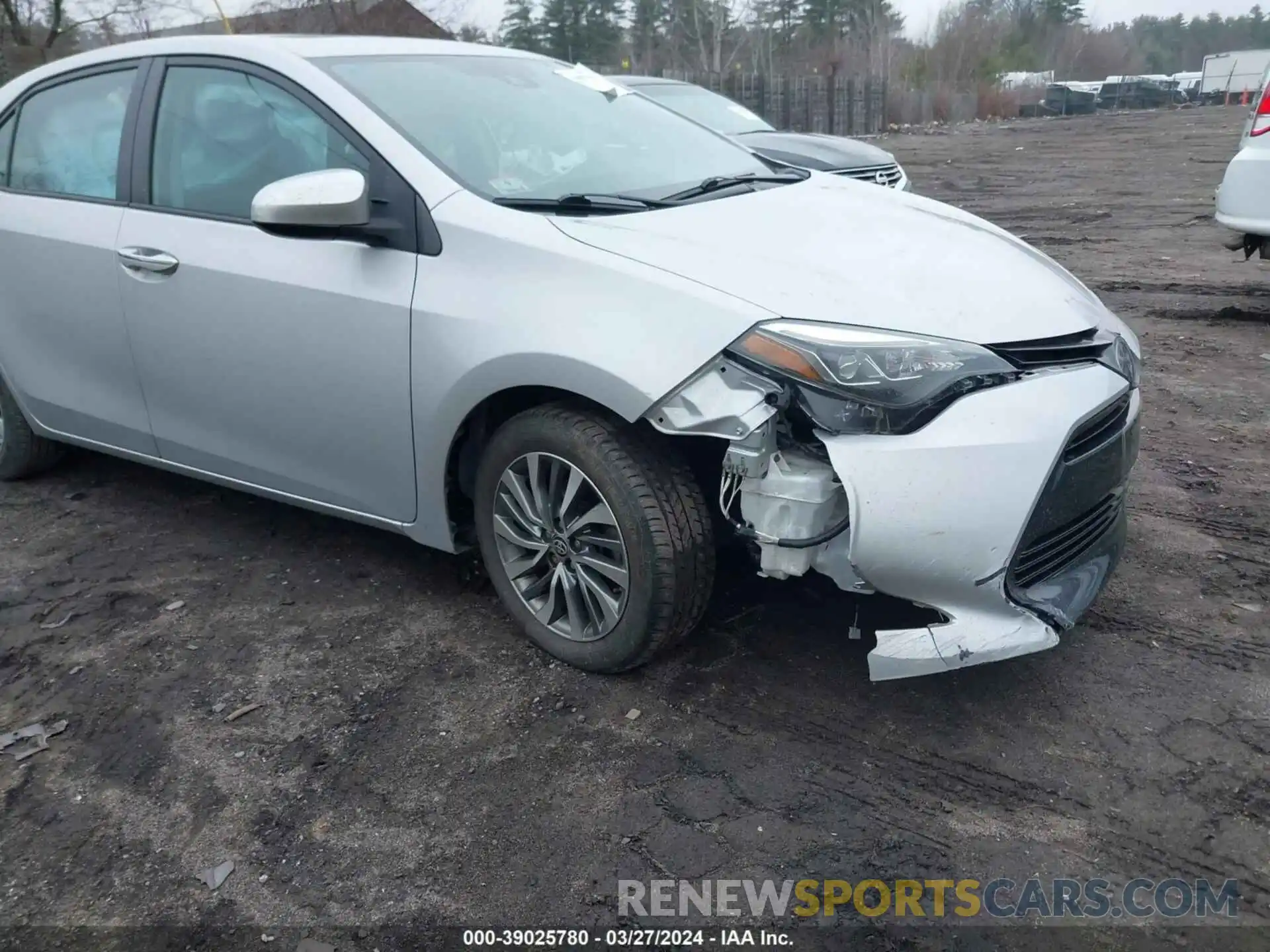 6 Photograph of a damaged car 2T1BURHE8KC171833 TOYOTA COROLLA 2019