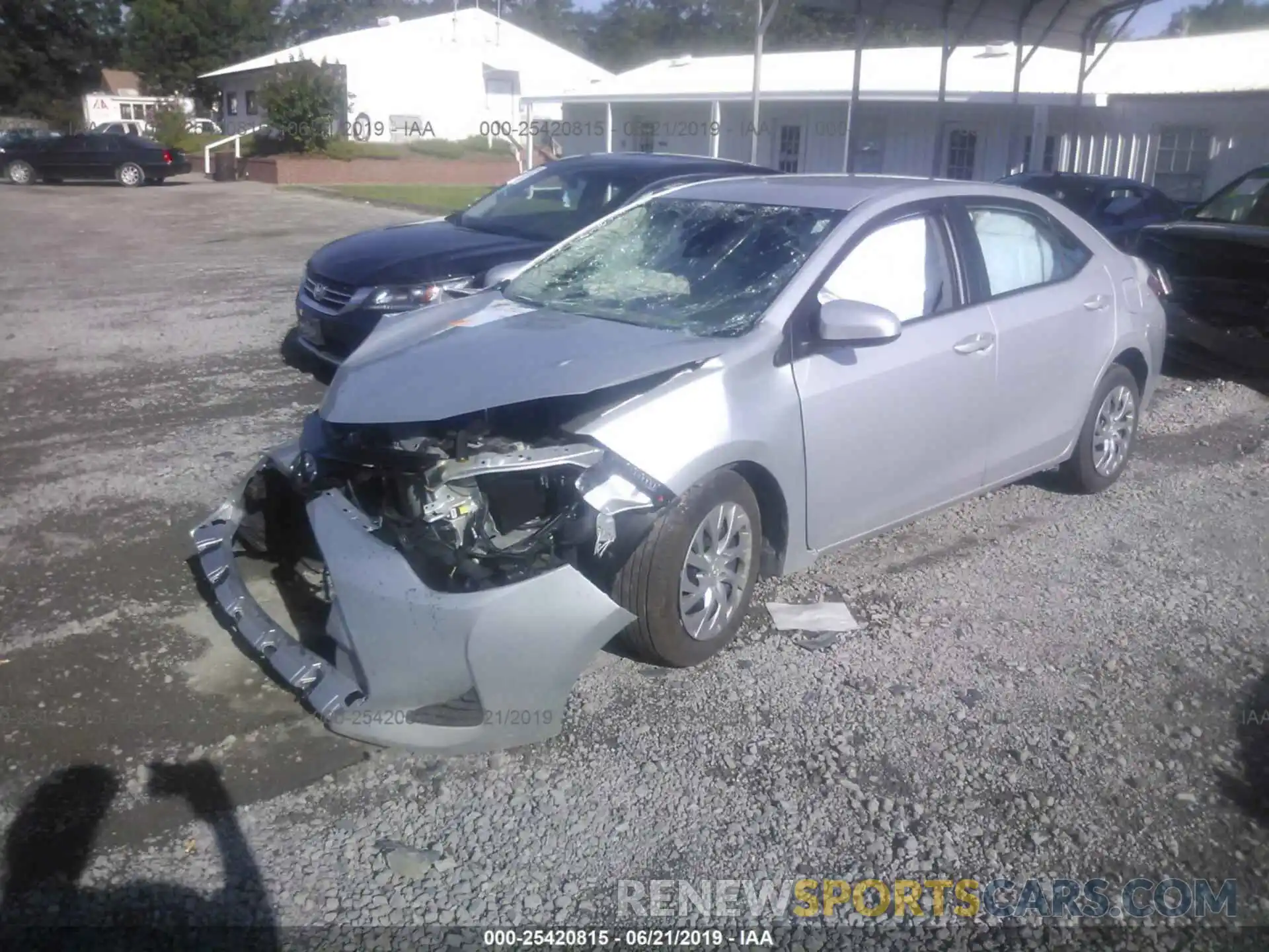 2 Photograph of a damaged car 2T1BURHE8KC172089 TOYOTA COROLLA 2019