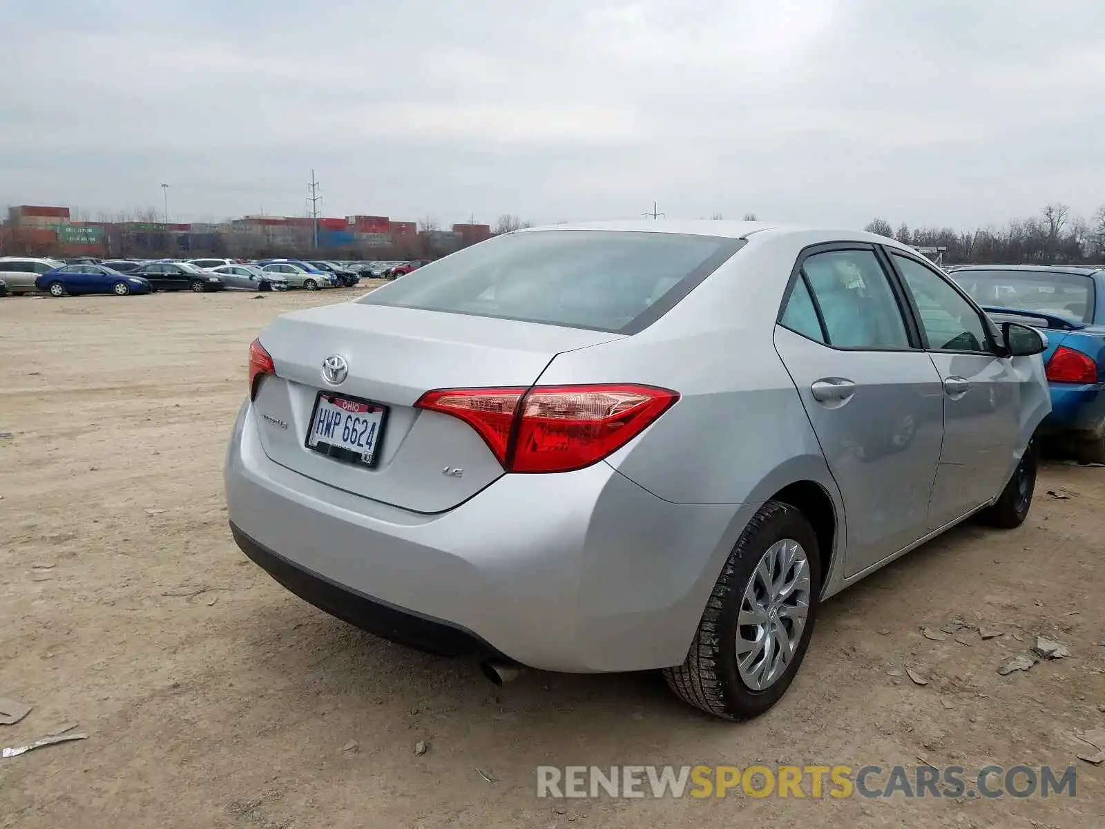 4 Photograph of a damaged car 2T1BURHE8KC172920 TOYOTA COROLLA 2019