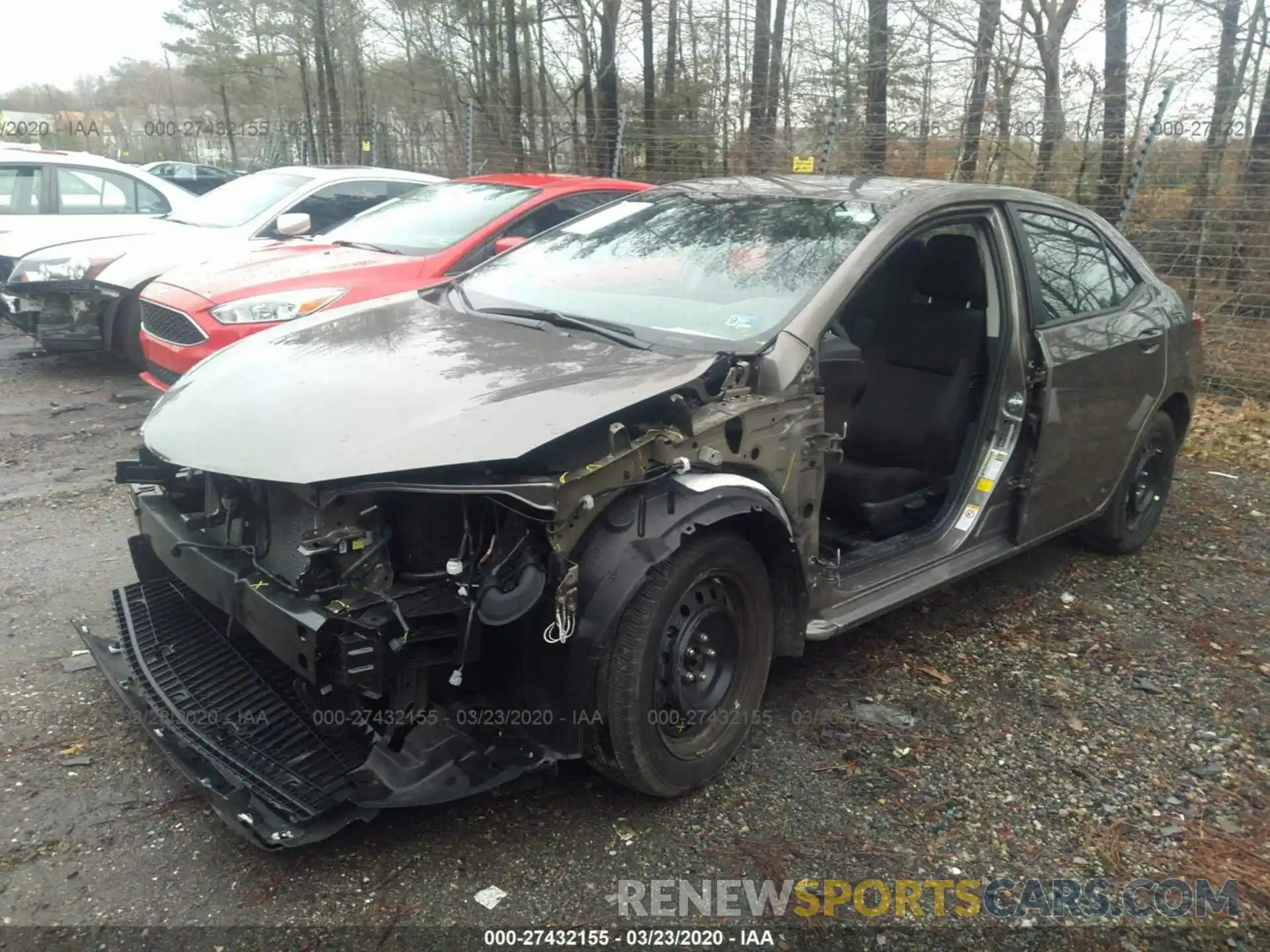 6 Photograph of a damaged car 2T1BURHE8KC173324 TOYOTA COROLLA 2019