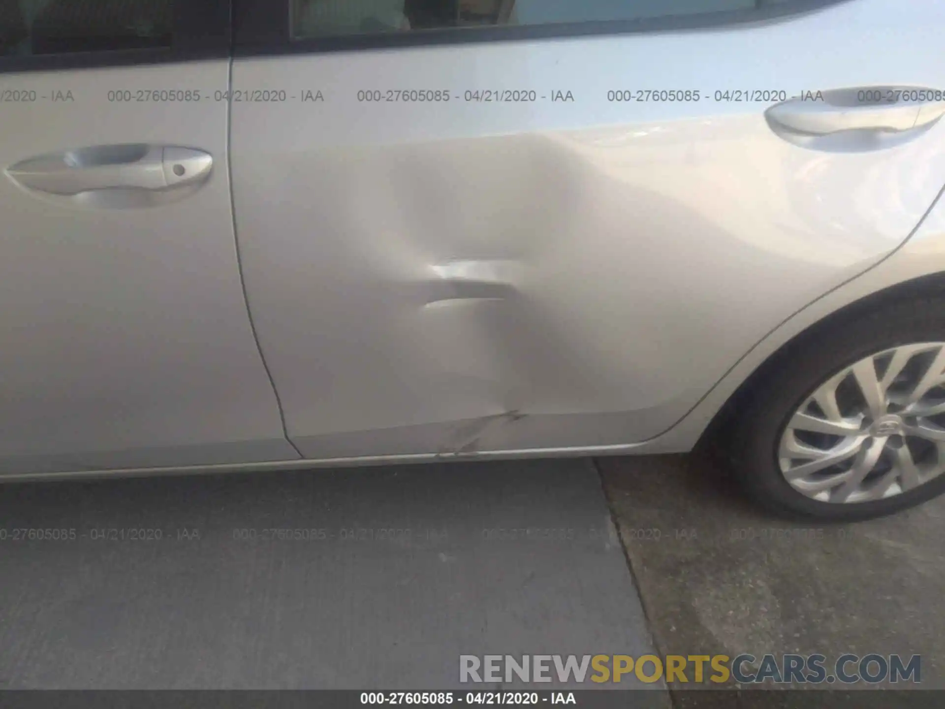 6 Photograph of a damaged car 2T1BURHE8KC173419 TOYOTA COROLLA 2019