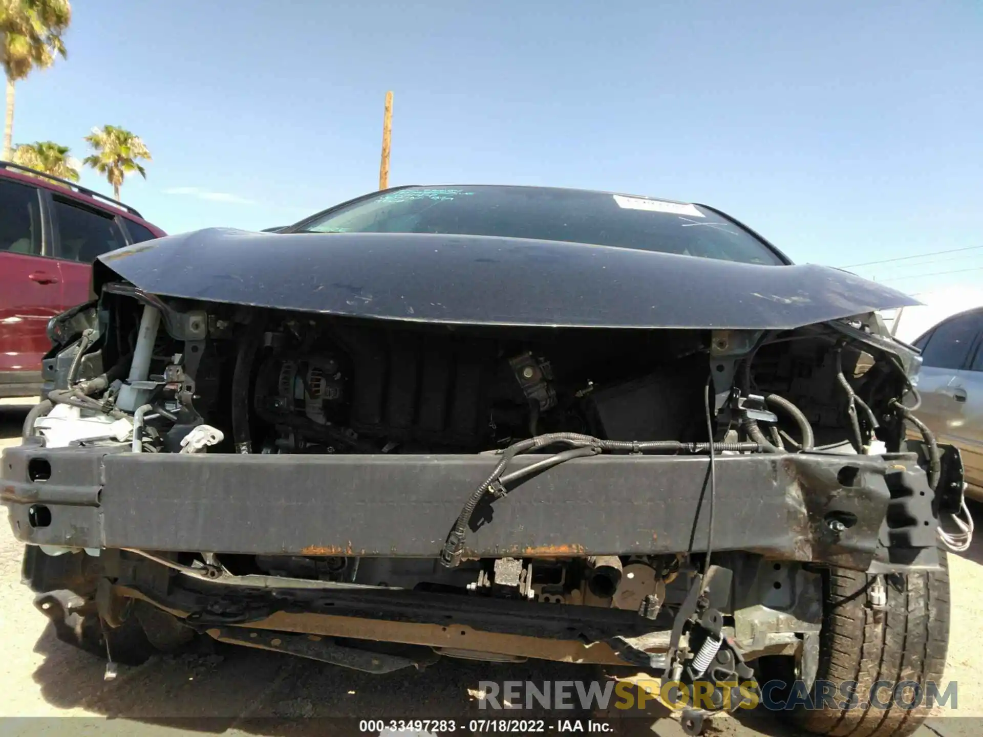 6 Photograph of a damaged car 2T1BURHE8KC174005 TOYOTA COROLLA 2019