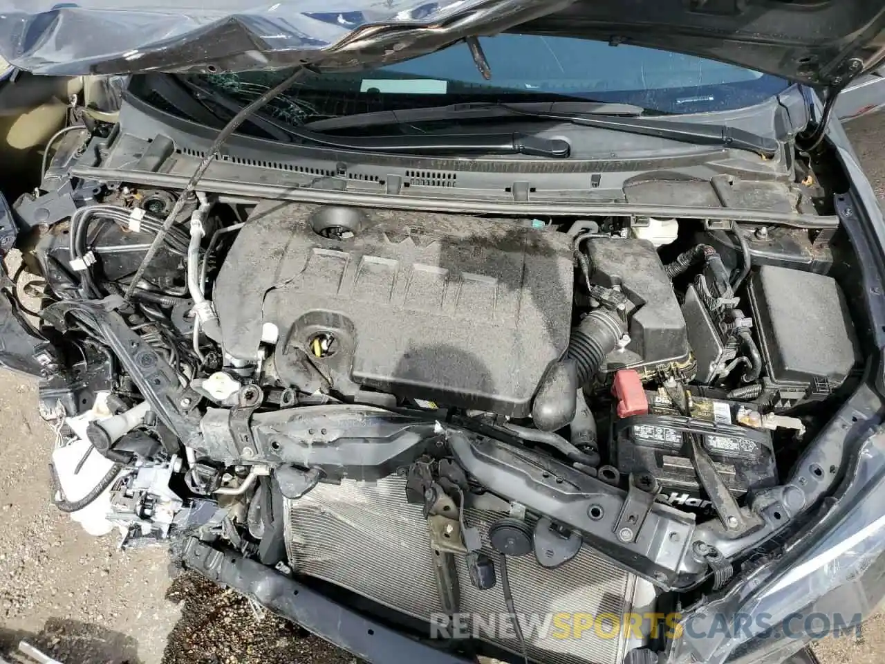 7 Photograph of a damaged car 2T1BURHE8KC174148 TOYOTA COROLLA 2019