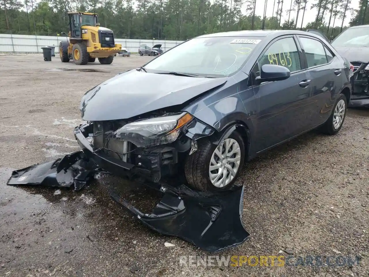 2 Photograph of a damaged car 2T1BURHE8KC174165 TOYOTA COROLLA 2019