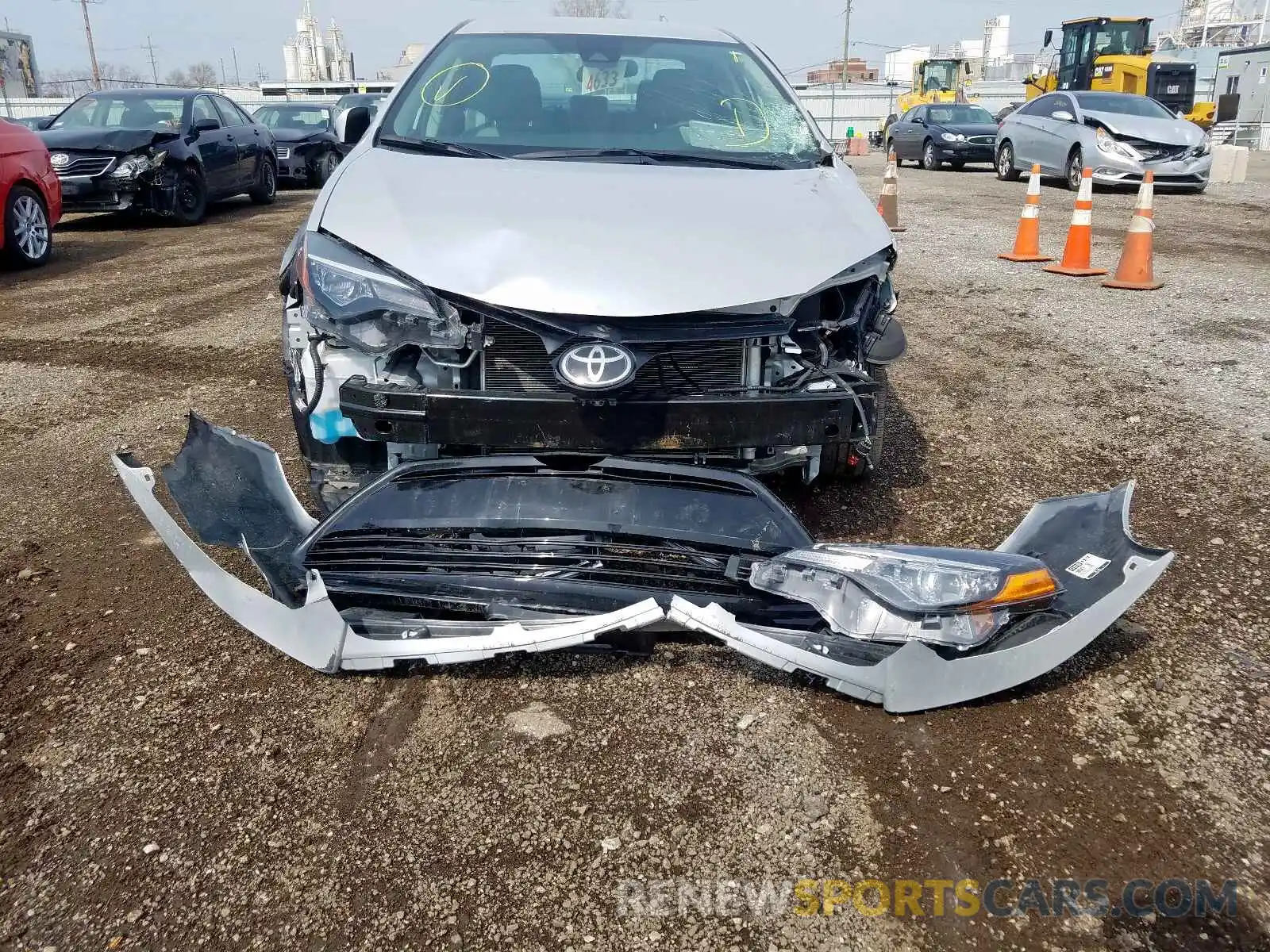 9 Фотография поврежденного автомобиля 2T1BURHE8KC174506 TOYOTA COROLLA 2019