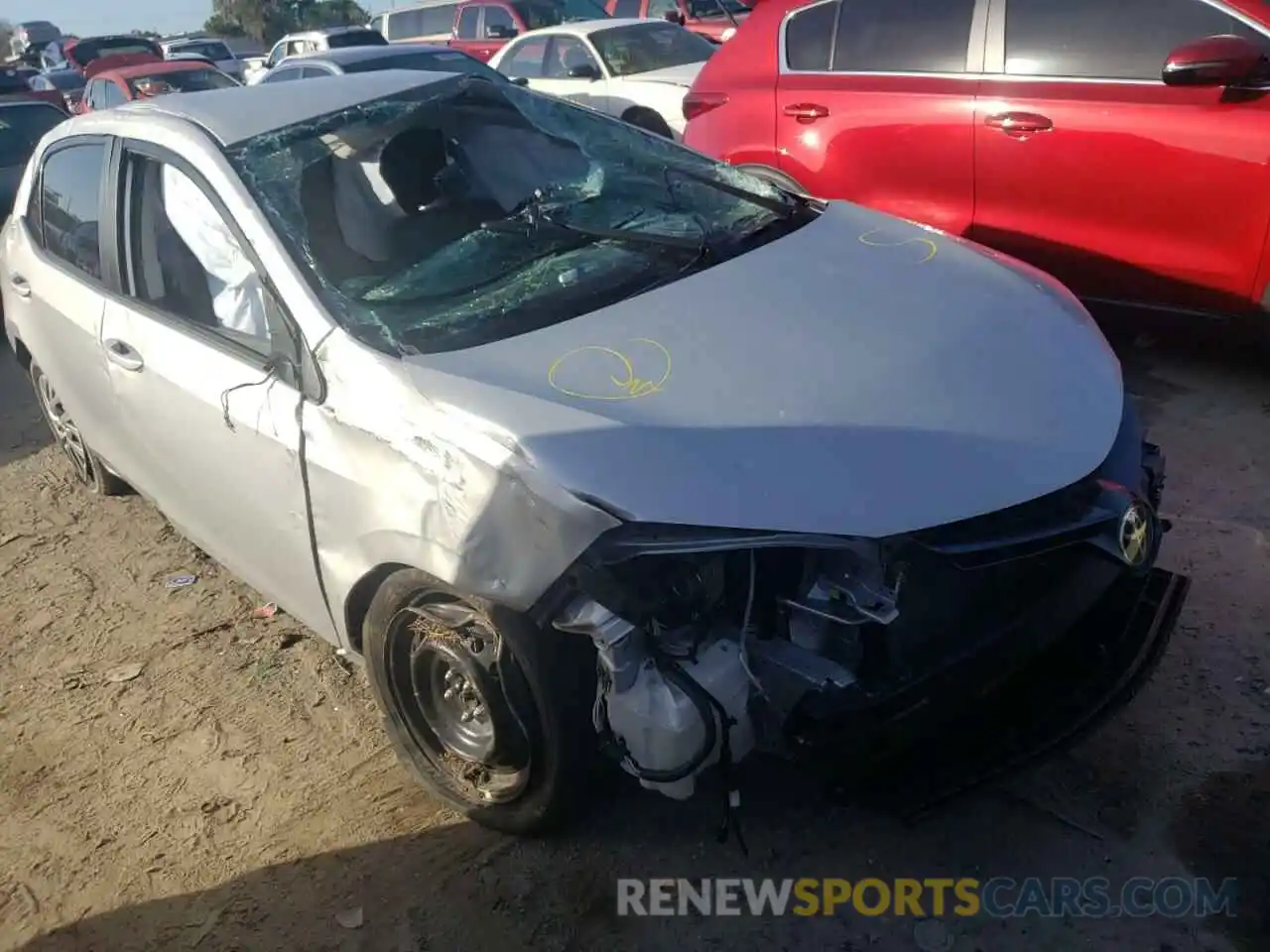 9 Photograph of a damaged car 2T1BURHE8KC174781 TOYOTA COROLLA 2019