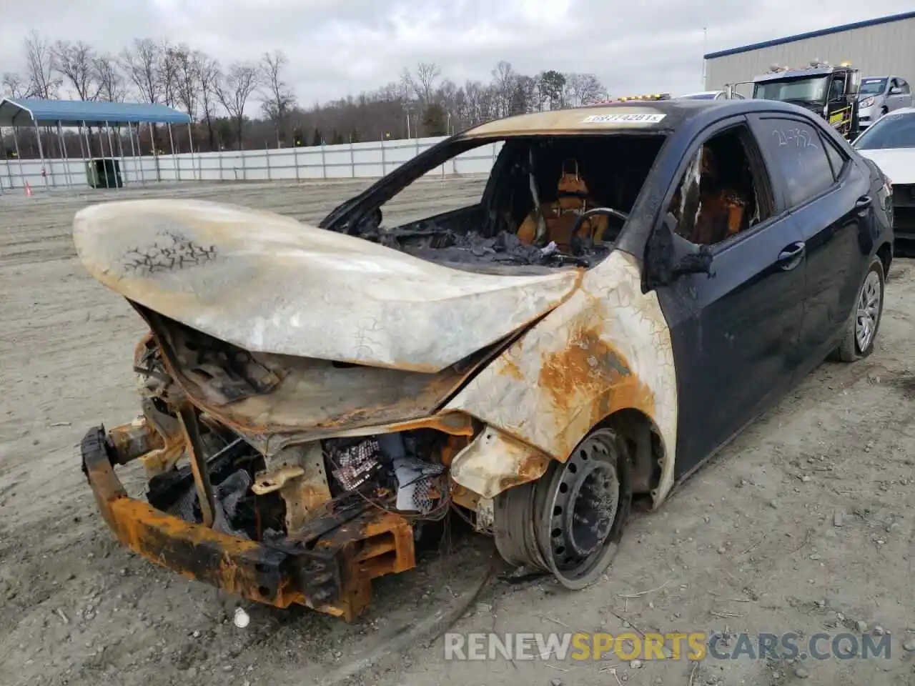 2 Photograph of a damaged car 2T1BURHE8KC174912 TOYOTA COROLLA 2019