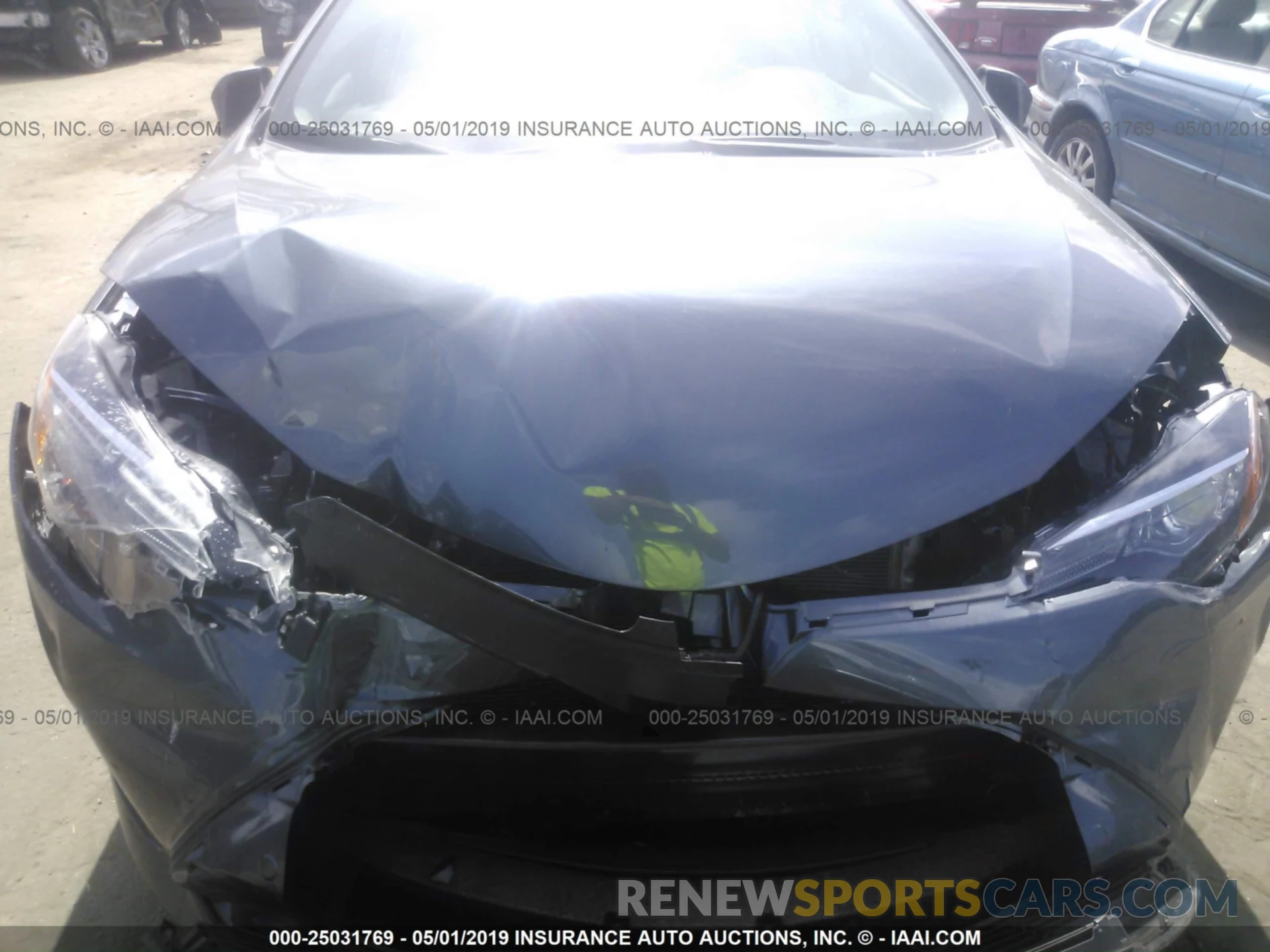 6 Photograph of a damaged car 2T1BURHE8KC176448 TOYOTA COROLLA 2019