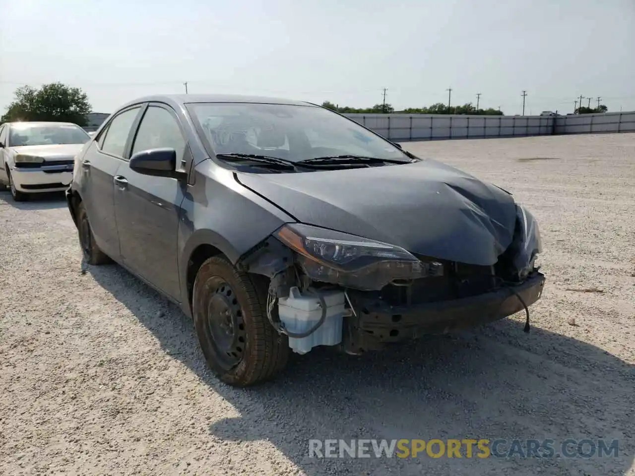 1 Photograph of a damaged car 2T1BURHE8KC177289 TOYOTA COROLLA 2019