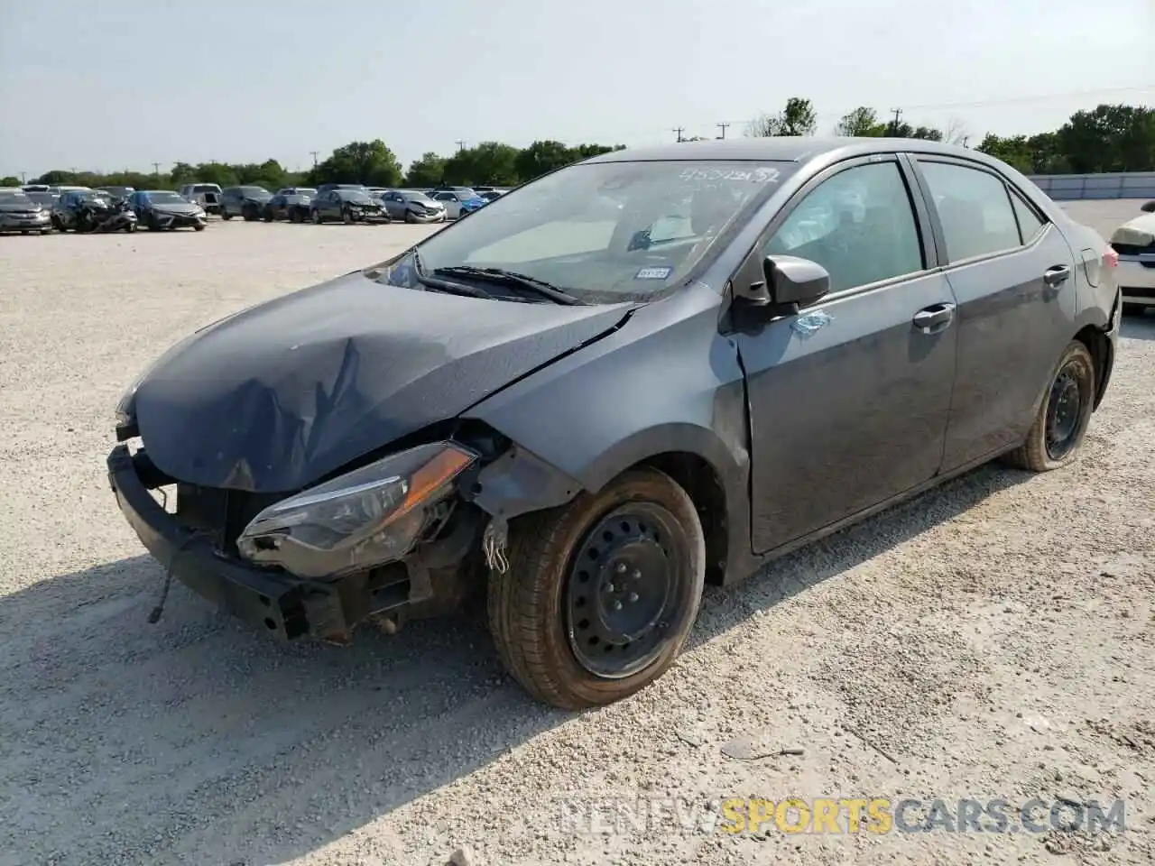 2 Photograph of a damaged car 2T1BURHE8KC177289 TOYOTA COROLLA 2019