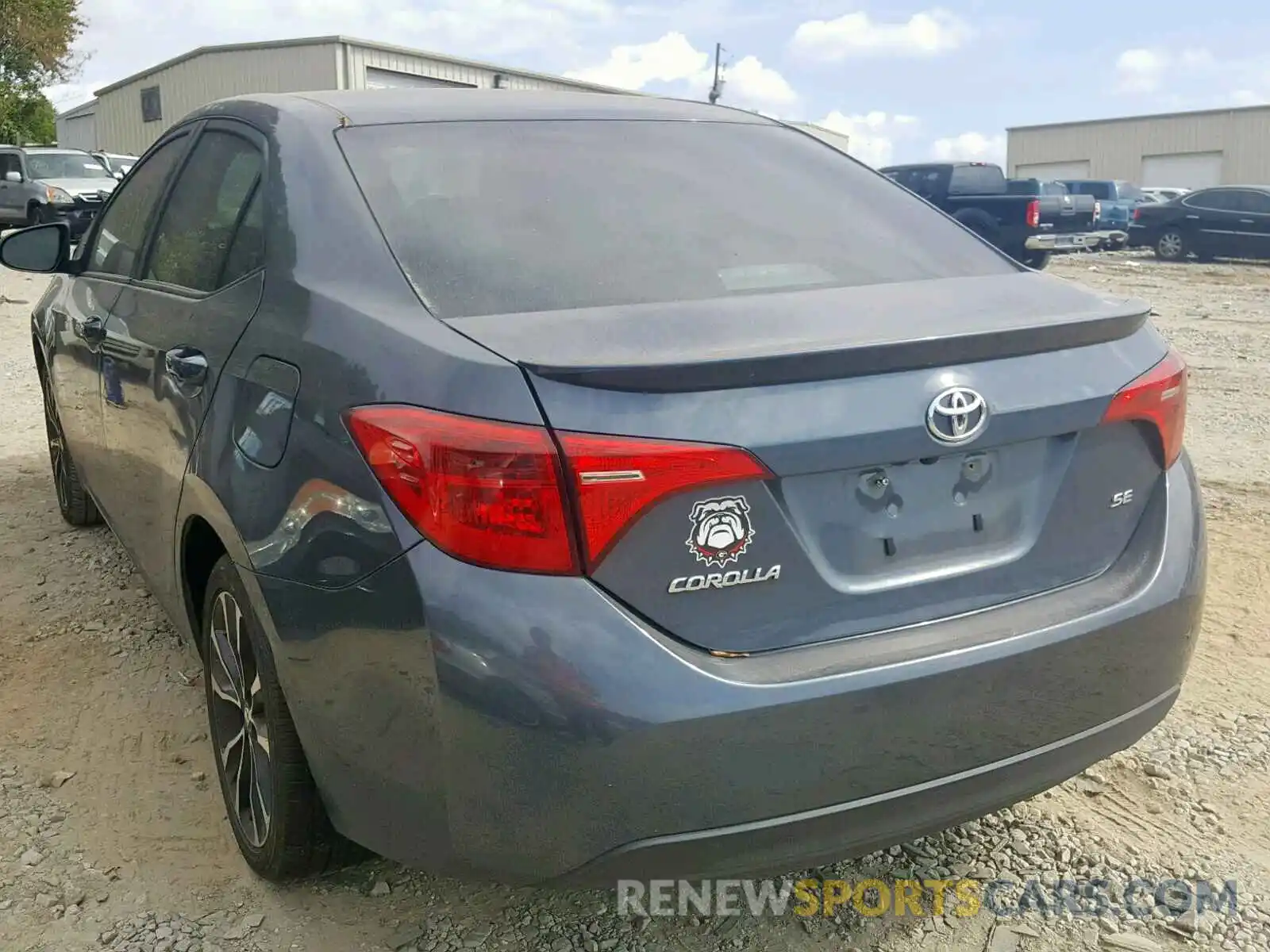 3 Photograph of a damaged car 2T1BURHE8KC177745 TOYOTA COROLLA 2019