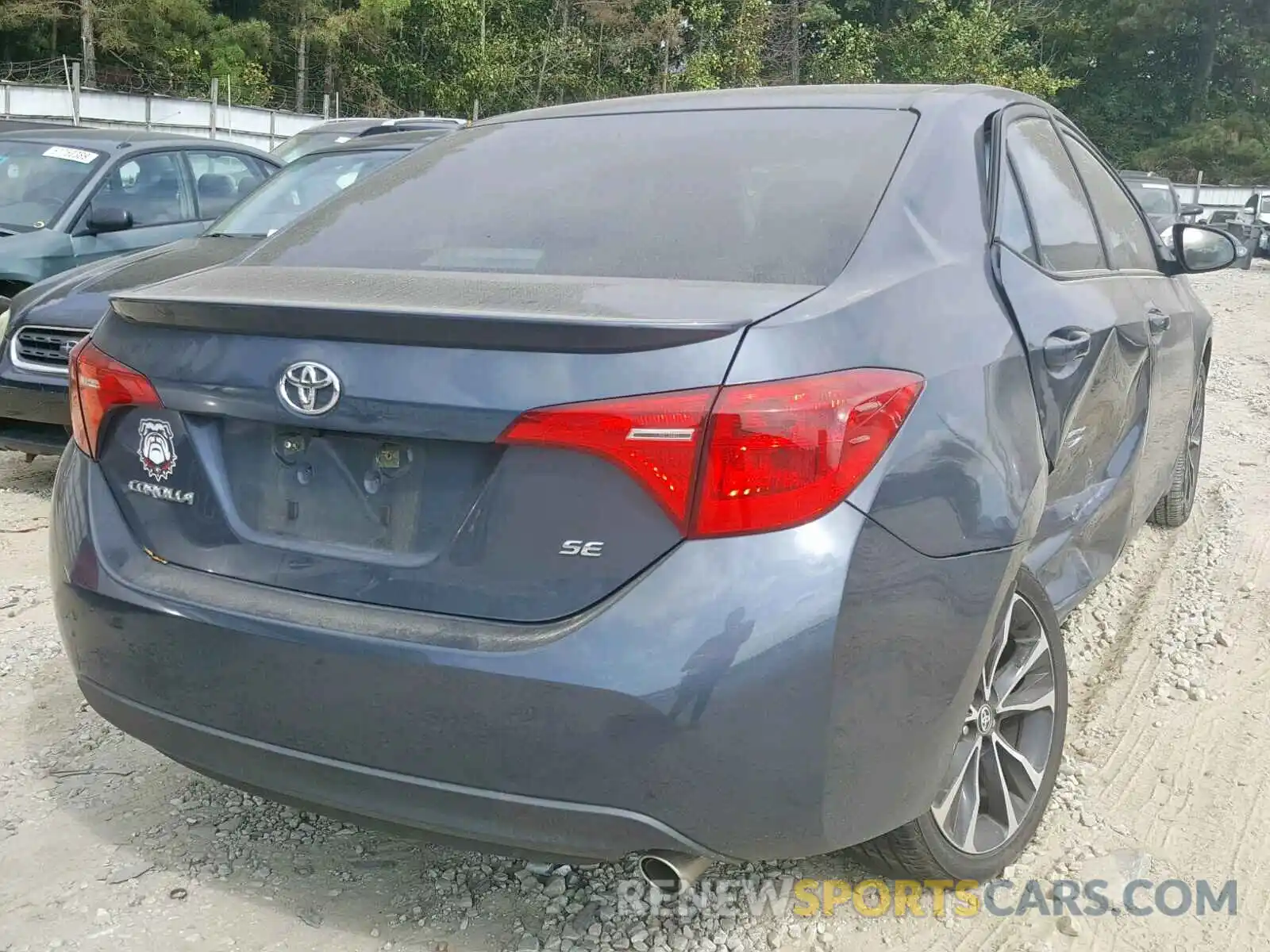 4 Photograph of a damaged car 2T1BURHE8KC177745 TOYOTA COROLLA 2019