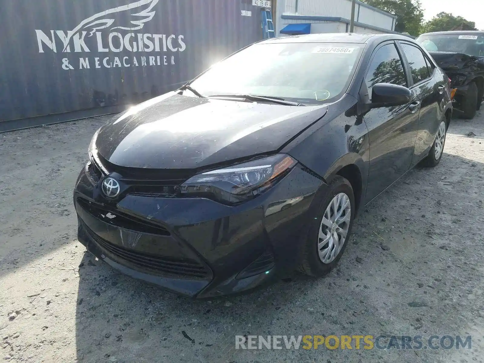 2 Photograph of a damaged car 2T1BURHE8KC177793 TOYOTA COROLLA 2019