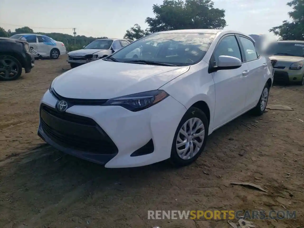 2 Photograph of a damaged car 2T1BURHE8KC178118 TOYOTA COROLLA 2019