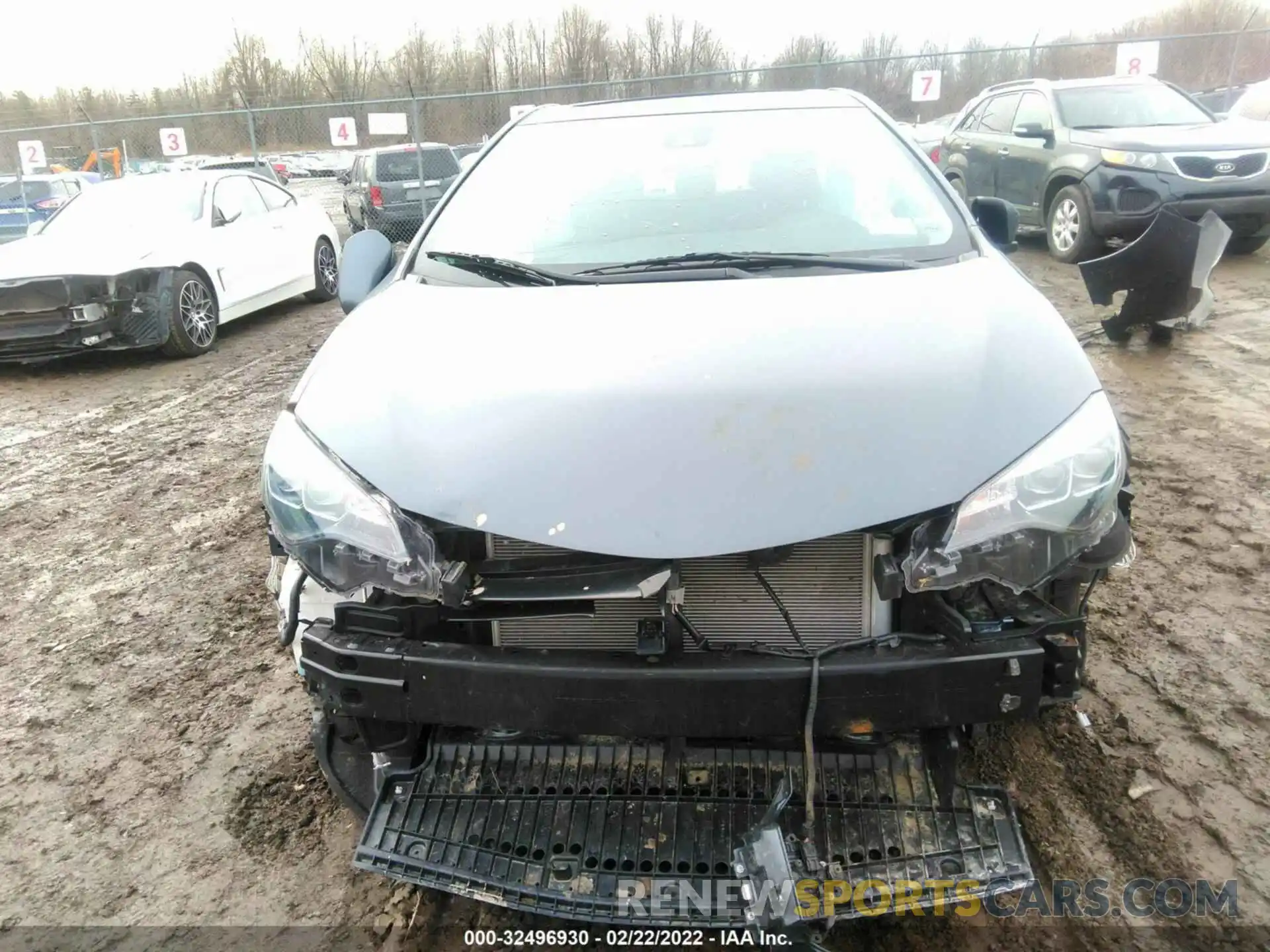 6 Photograph of a damaged car 2T1BURHE8KC179091 TOYOTA COROLLA 2019