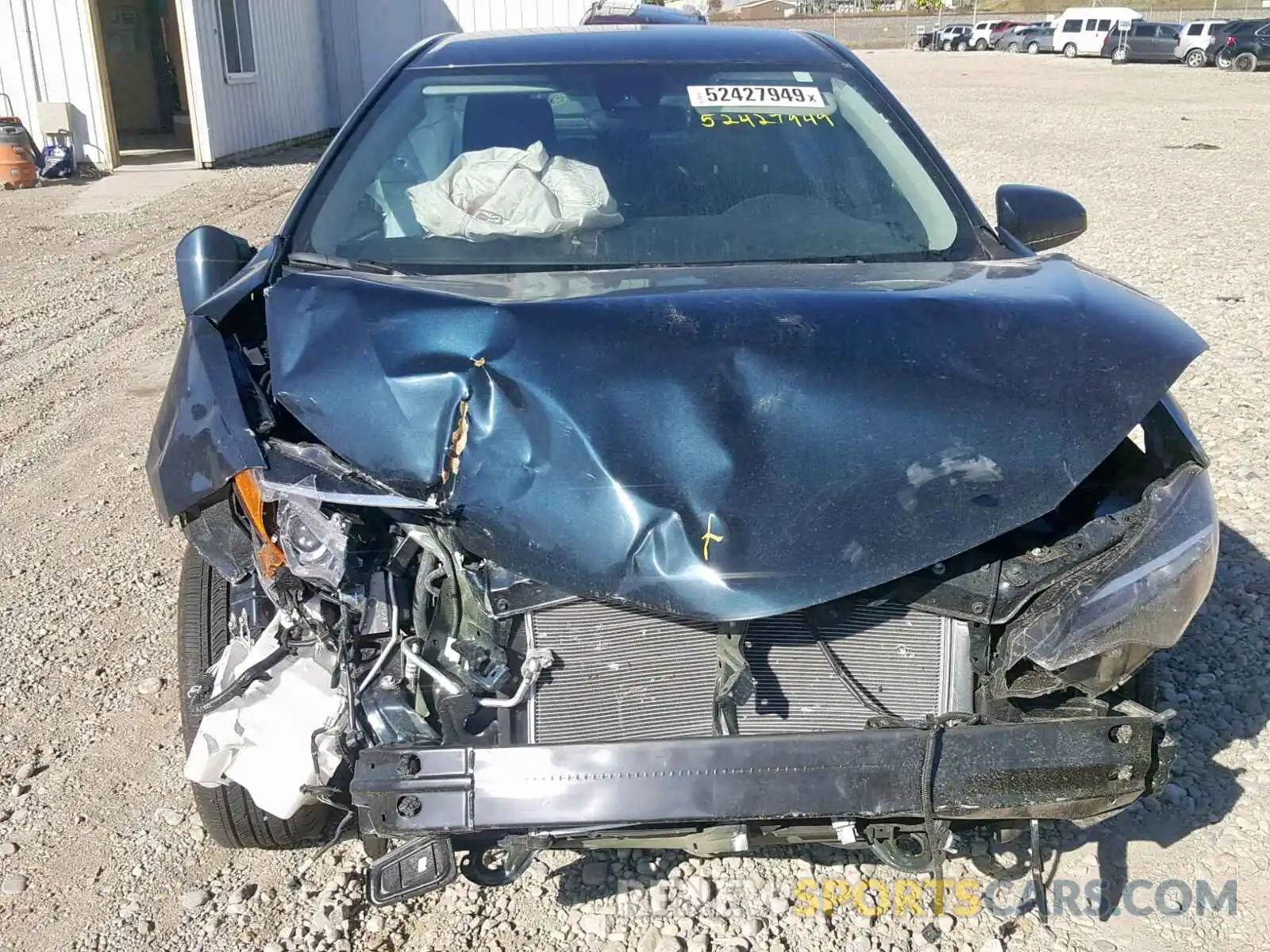 7 Photograph of a damaged car 2T1BURHE8KC180905 TOYOTA COROLLA 2019
