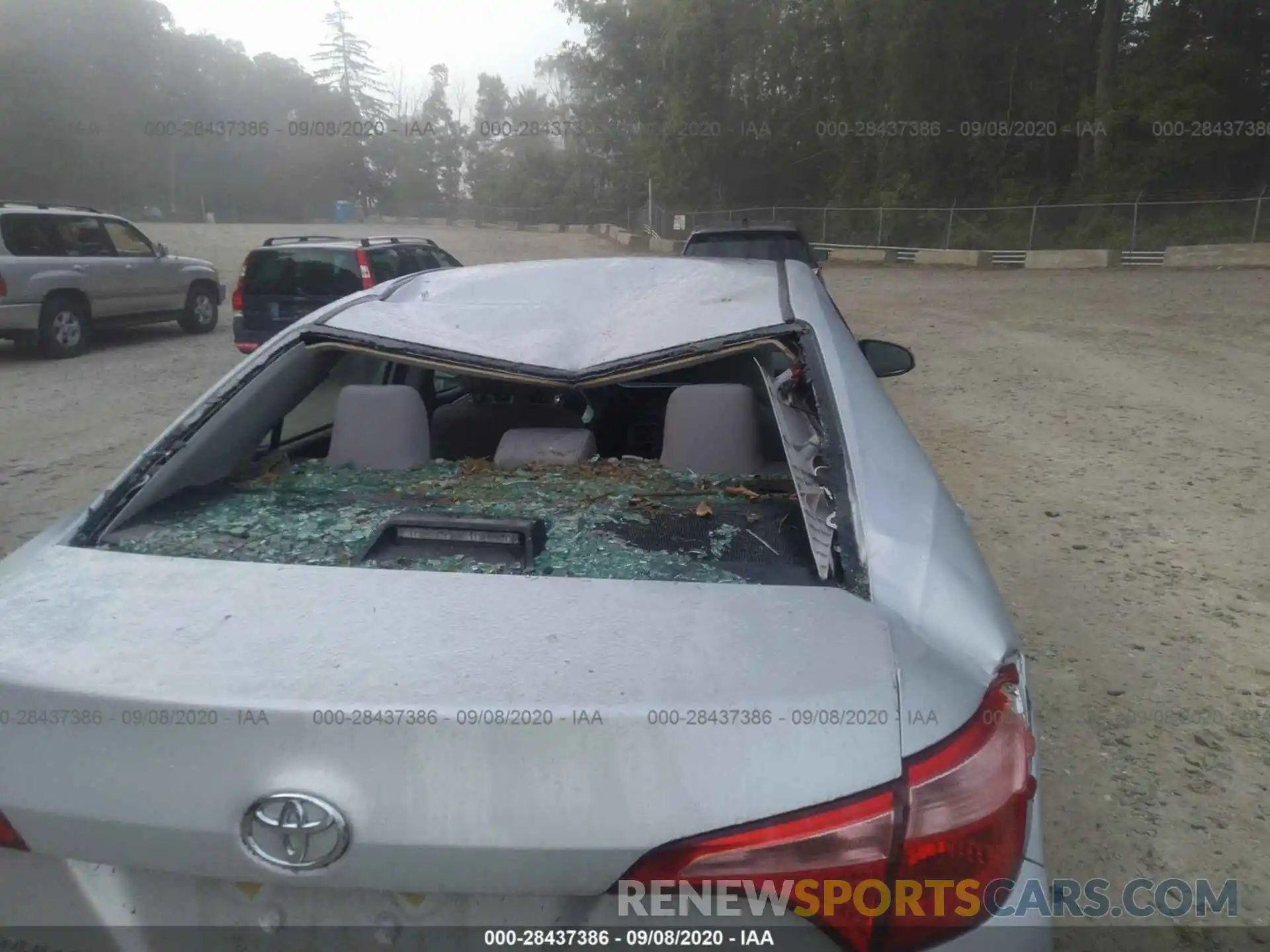 6 Photograph of a damaged car 2T1BURHE8KC181861 TOYOTA COROLLA 2019