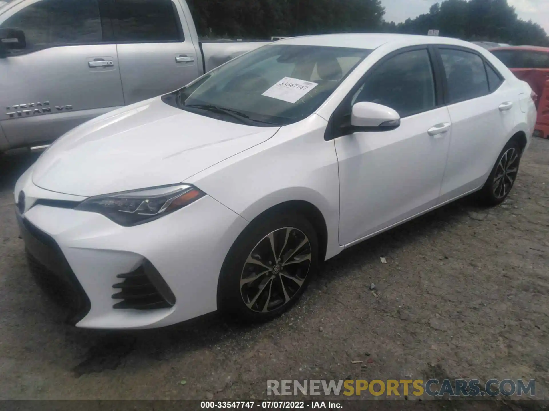 2 Photograph of a damaged car 2T1BURHE8KC182069 TOYOTA COROLLA 2019