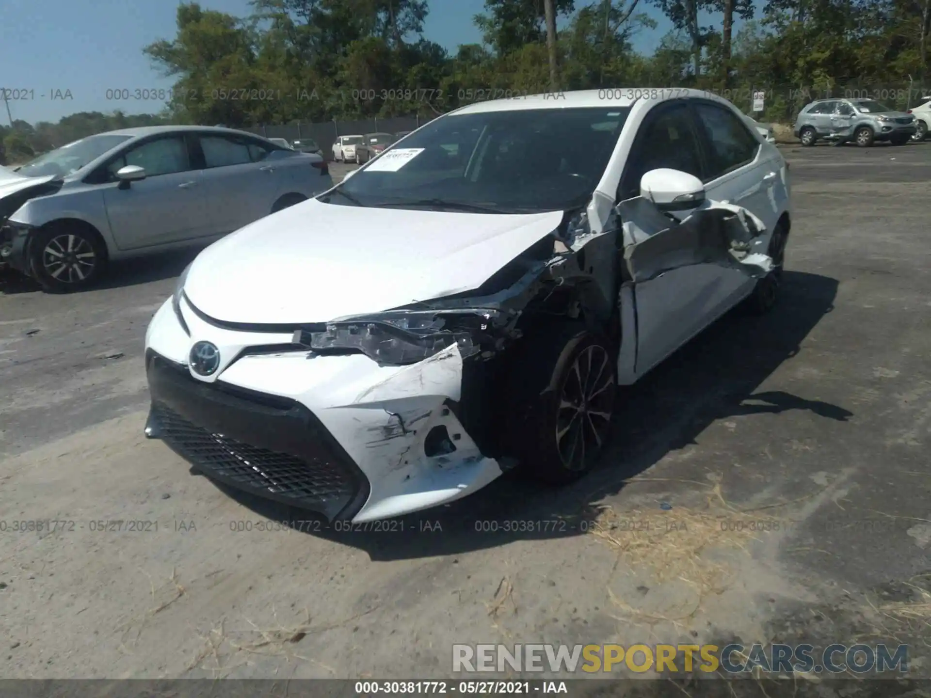 6 Photograph of a damaged car 2T1BURHE8KC183464 TOYOTA COROLLA 2019