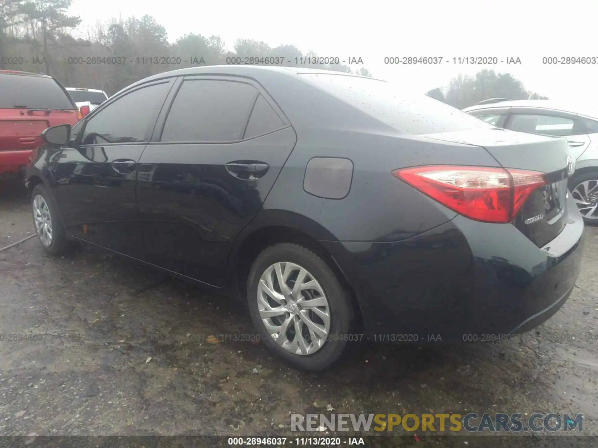 3 Photograph of a damaged car 2T1BURHE8KC185795 TOYOTA COROLLA 2019