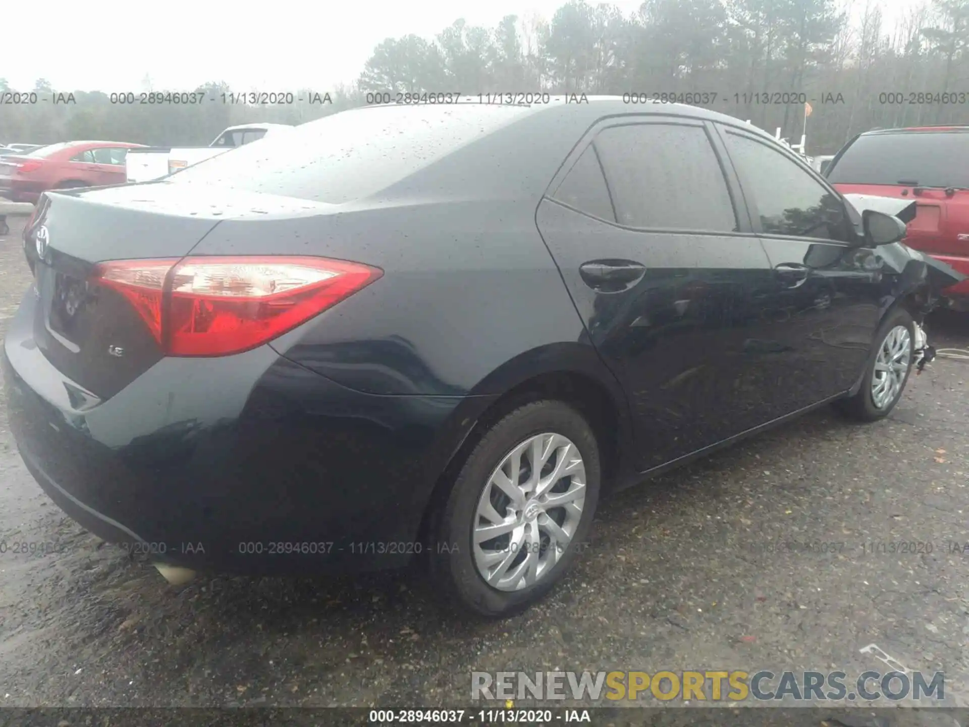 4 Photograph of a damaged car 2T1BURHE8KC185795 TOYOTA COROLLA 2019