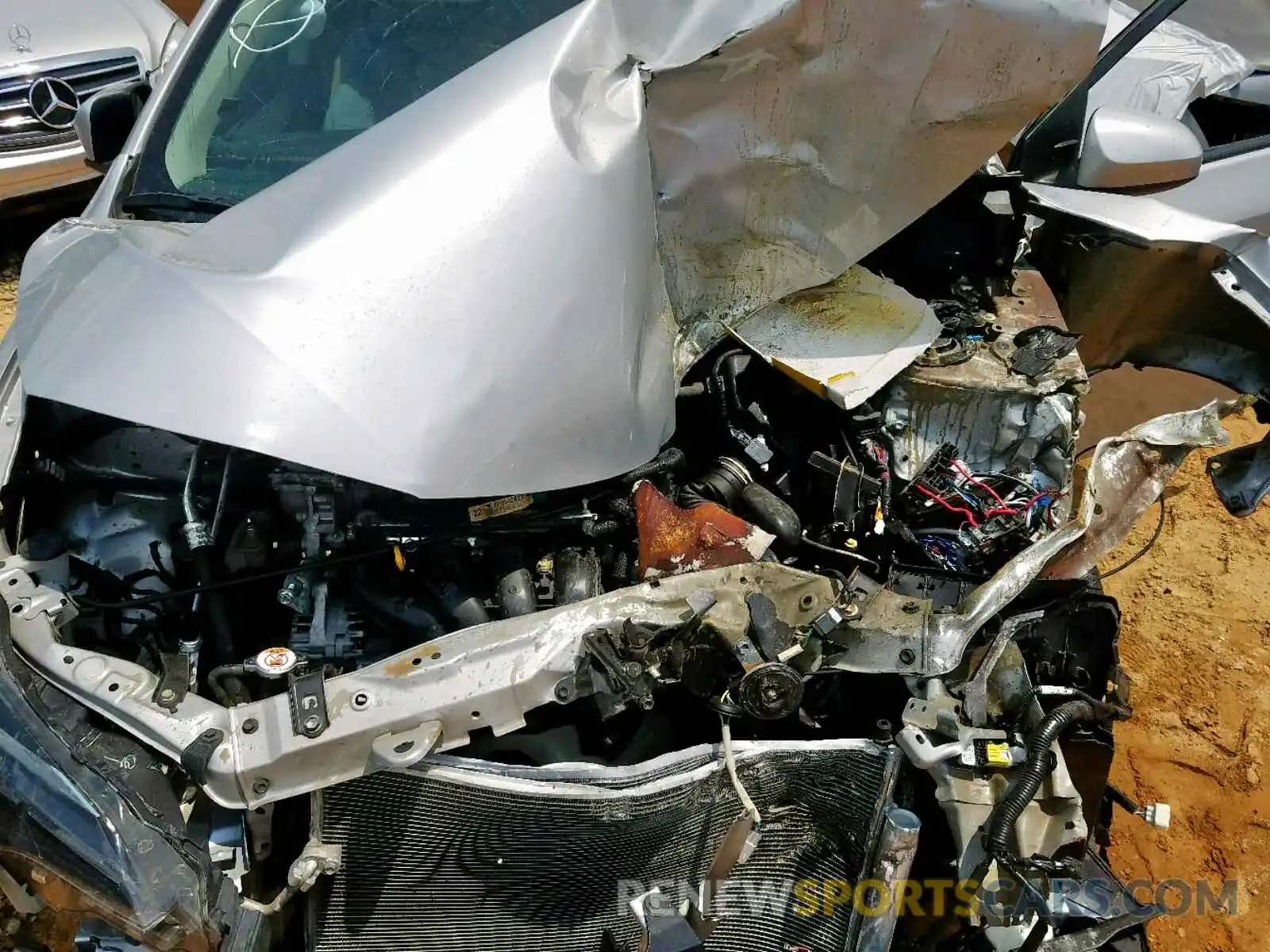 7 Photograph of a damaged car 2T1BURHE8KC185862 TOYOTA COROLLA 2019