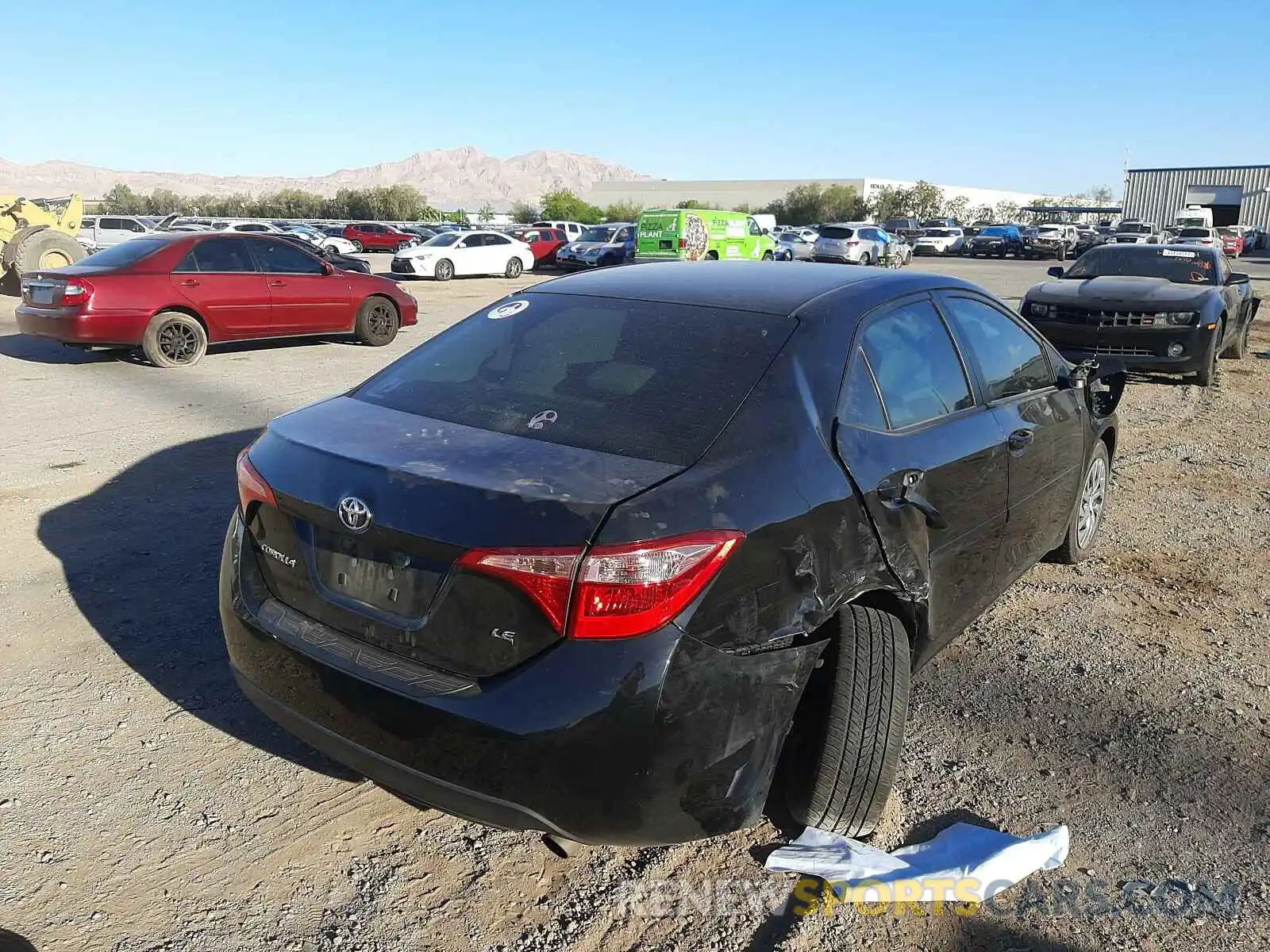 4 Photograph of a damaged car 2T1BURHE8KC187529 TOYOTA COROLLA 2019