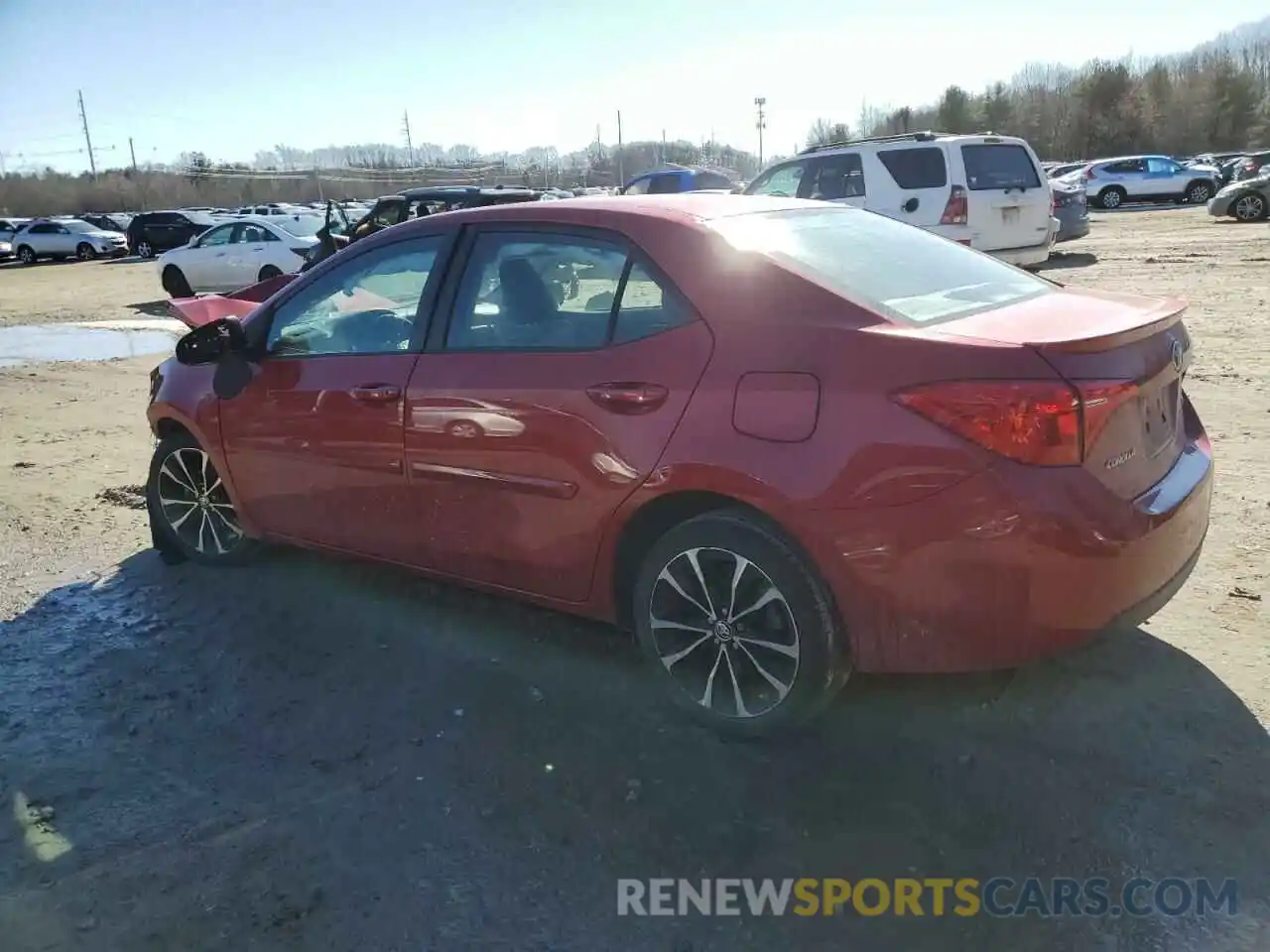 2 Photograph of a damaged car 2T1BURHE8KC187787 TOYOTA COROLLA 2019