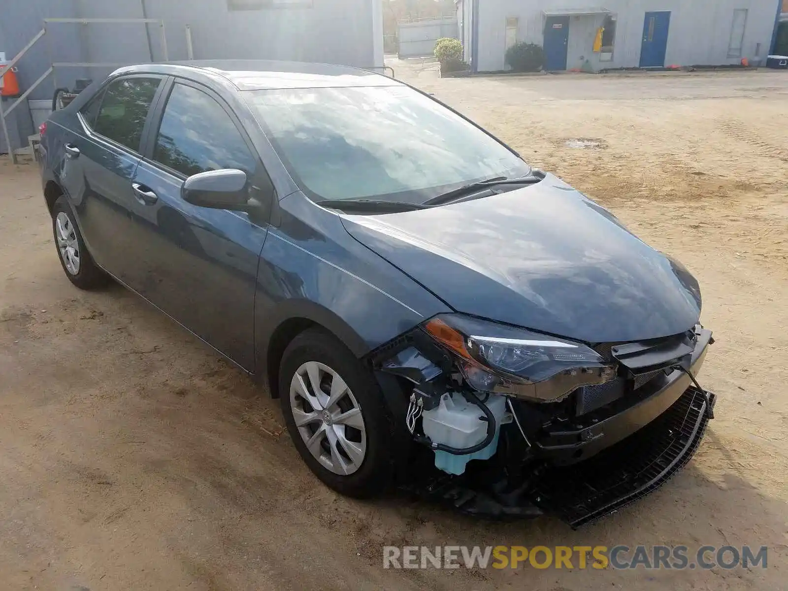 1 Photograph of a damaged car 2T1BURHE8KC188194 TOYOTA COROLLA 2019