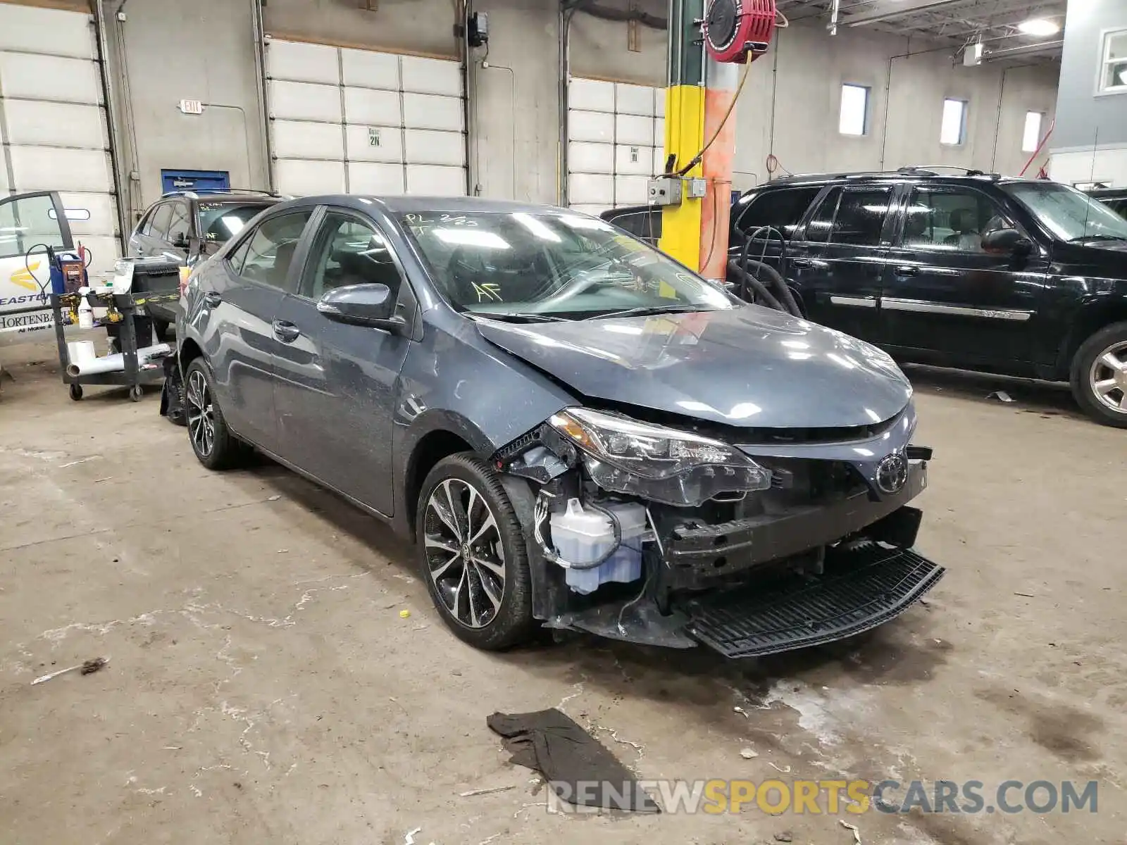 1 Photograph of a damaged car 2T1BURHE8KC188535 TOYOTA COROLLA 2019