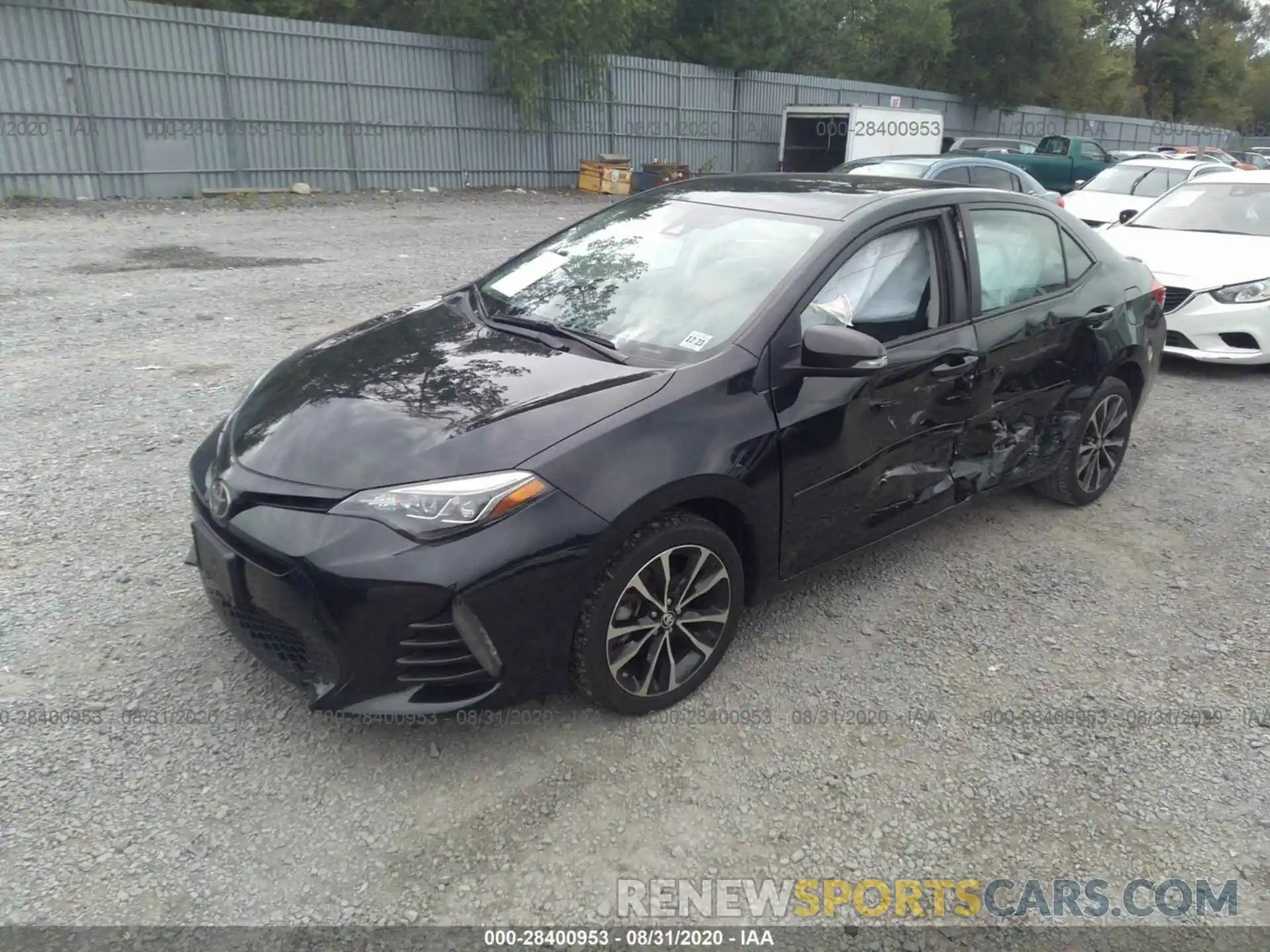 2 Photograph of a damaged car 2T1BURHE8KC189572 TOYOTA COROLLA 2019