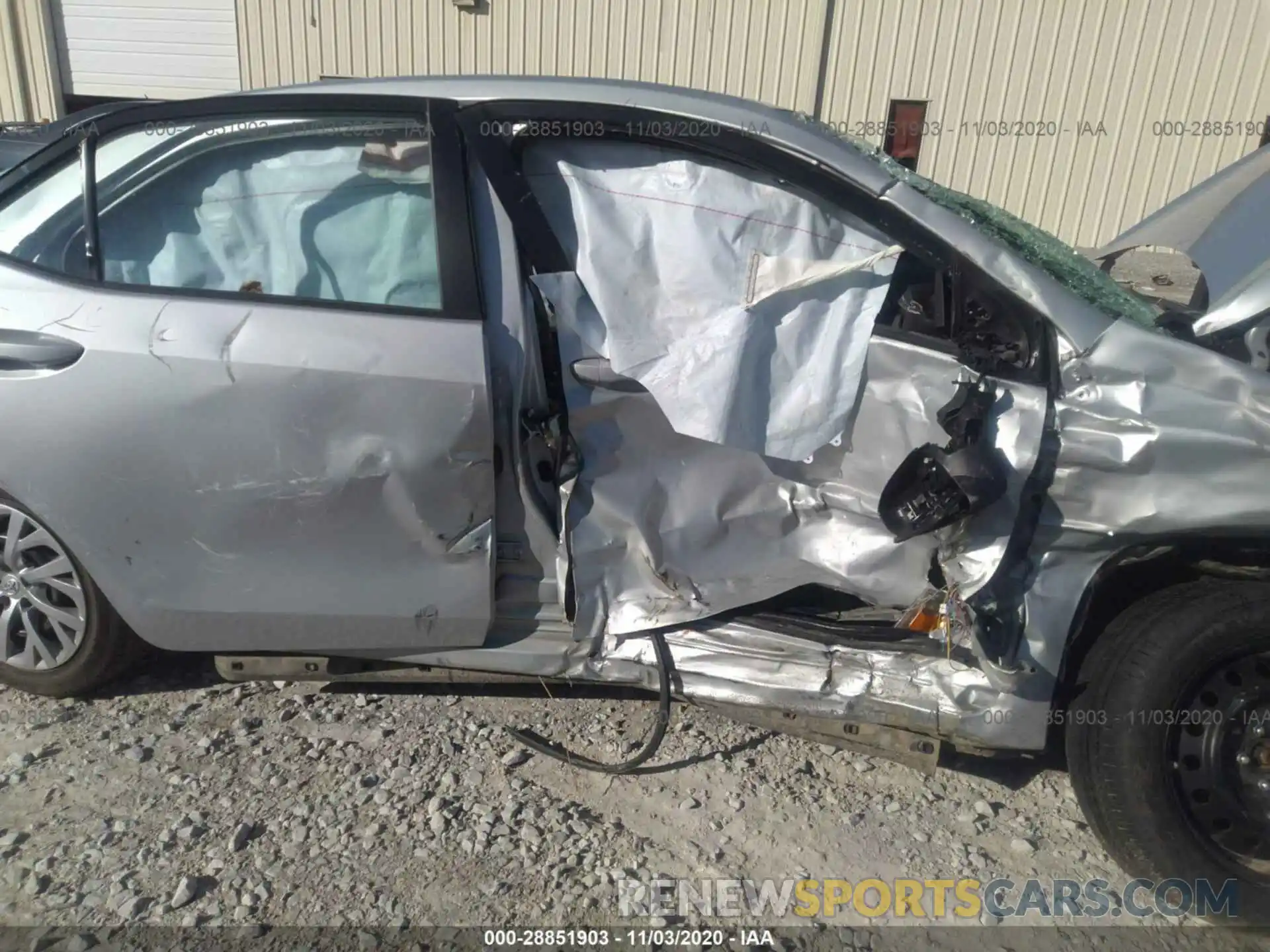 6 Photograph of a damaged car 2T1BURHE8KC191743 TOYOTA COROLLA 2019