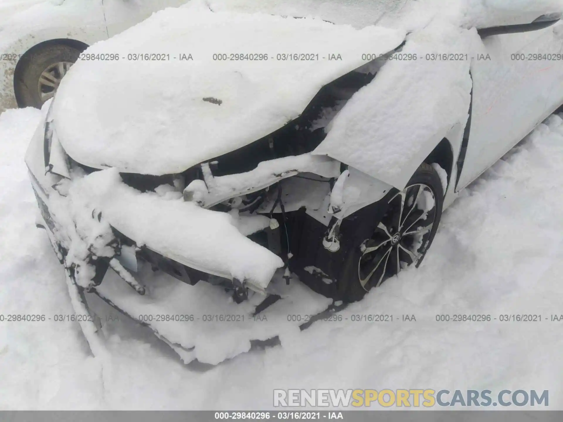 6 Photograph of a damaged car 2T1BURHE8KC192035 TOYOTA COROLLA 2019