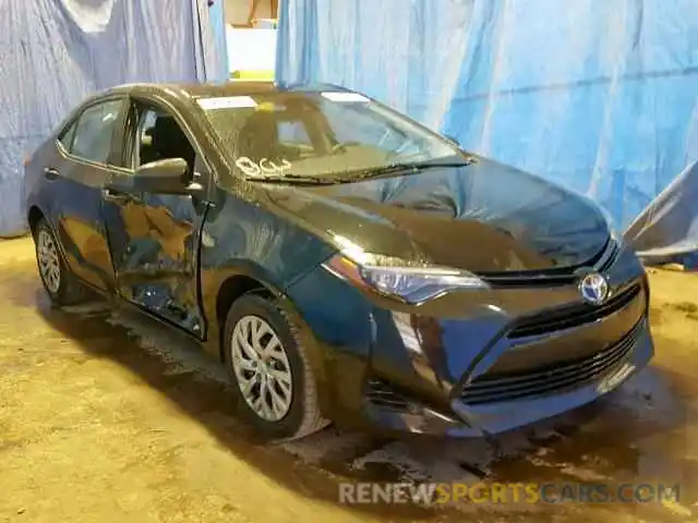 1 Photograph of a damaged car 2T1BURHE8KC192763 TOYOTA COROLLA 2019