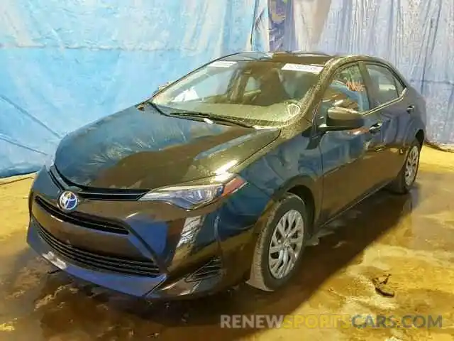 2 Photograph of a damaged car 2T1BURHE8KC192763 TOYOTA COROLLA 2019