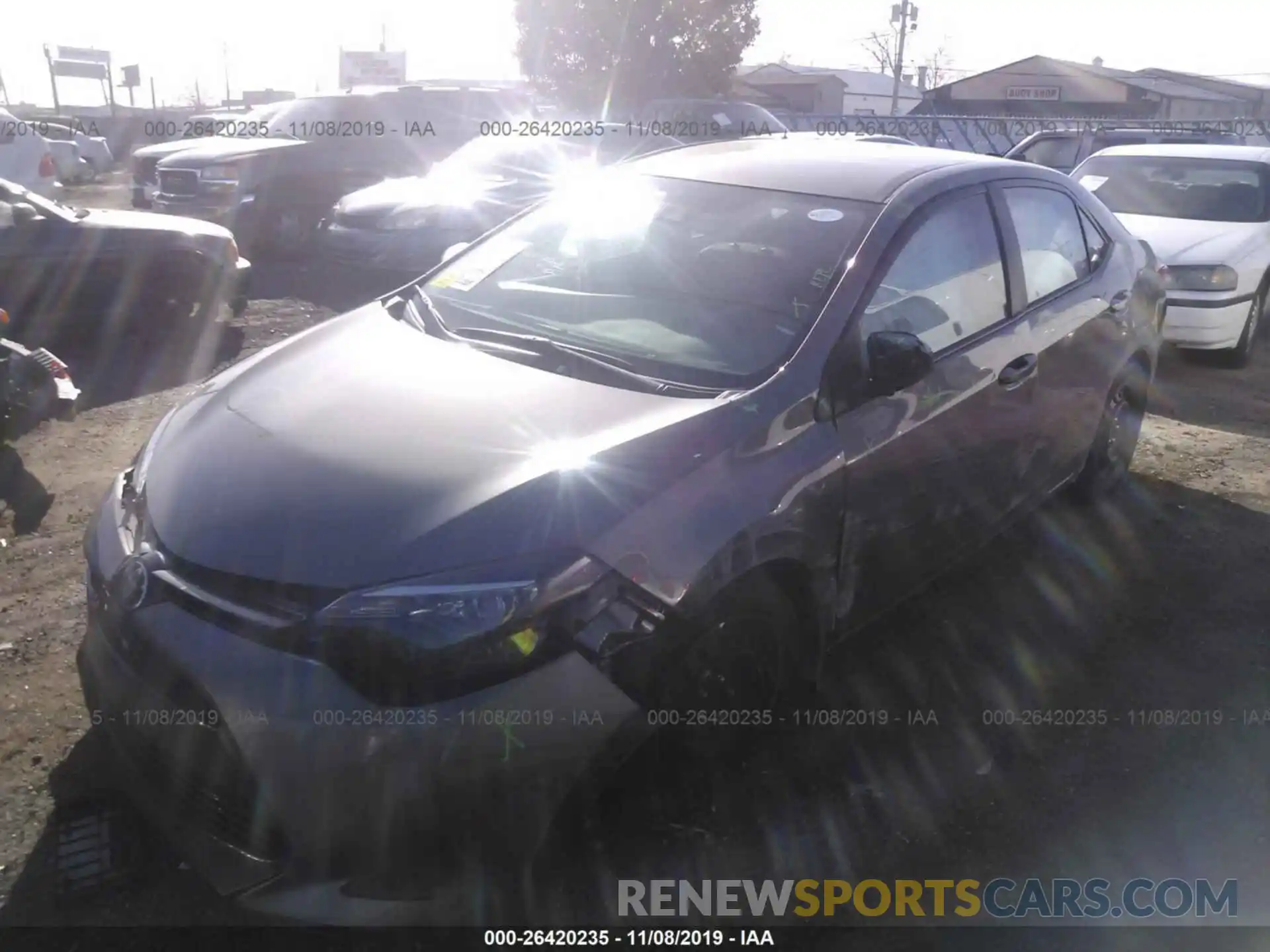 2 Photograph of a damaged car 2T1BURHE8KC194920 TOYOTA COROLLA 2019