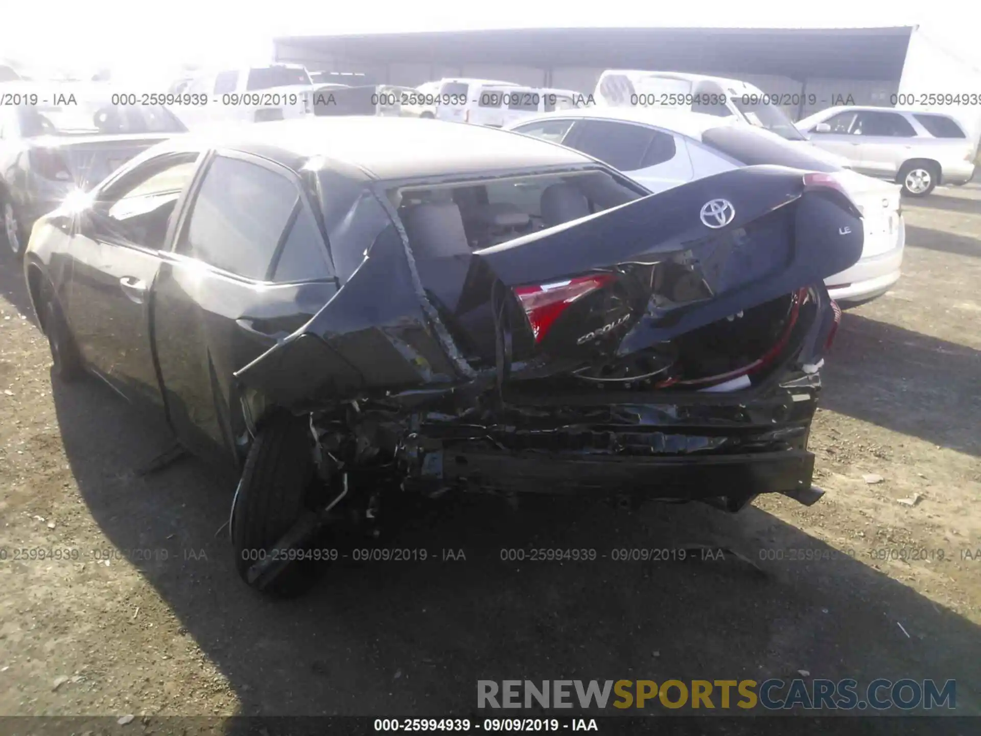 6 Photograph of a damaged car 2T1BURHE8KC197820 TOYOTA COROLLA 2019