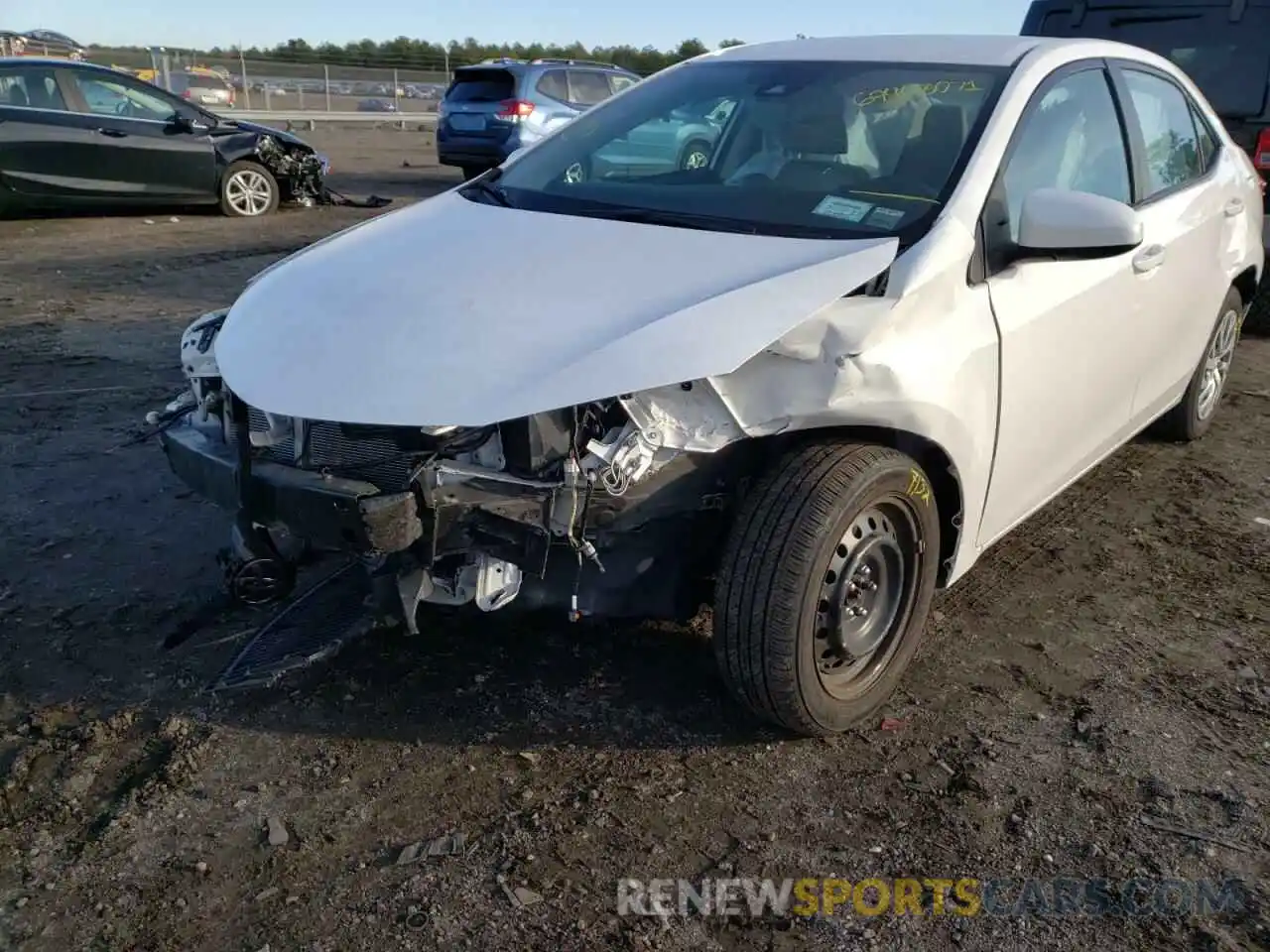 9 Photograph of a damaged car 2T1BURHE8KC197977 TOYOTA COROLLA 2019