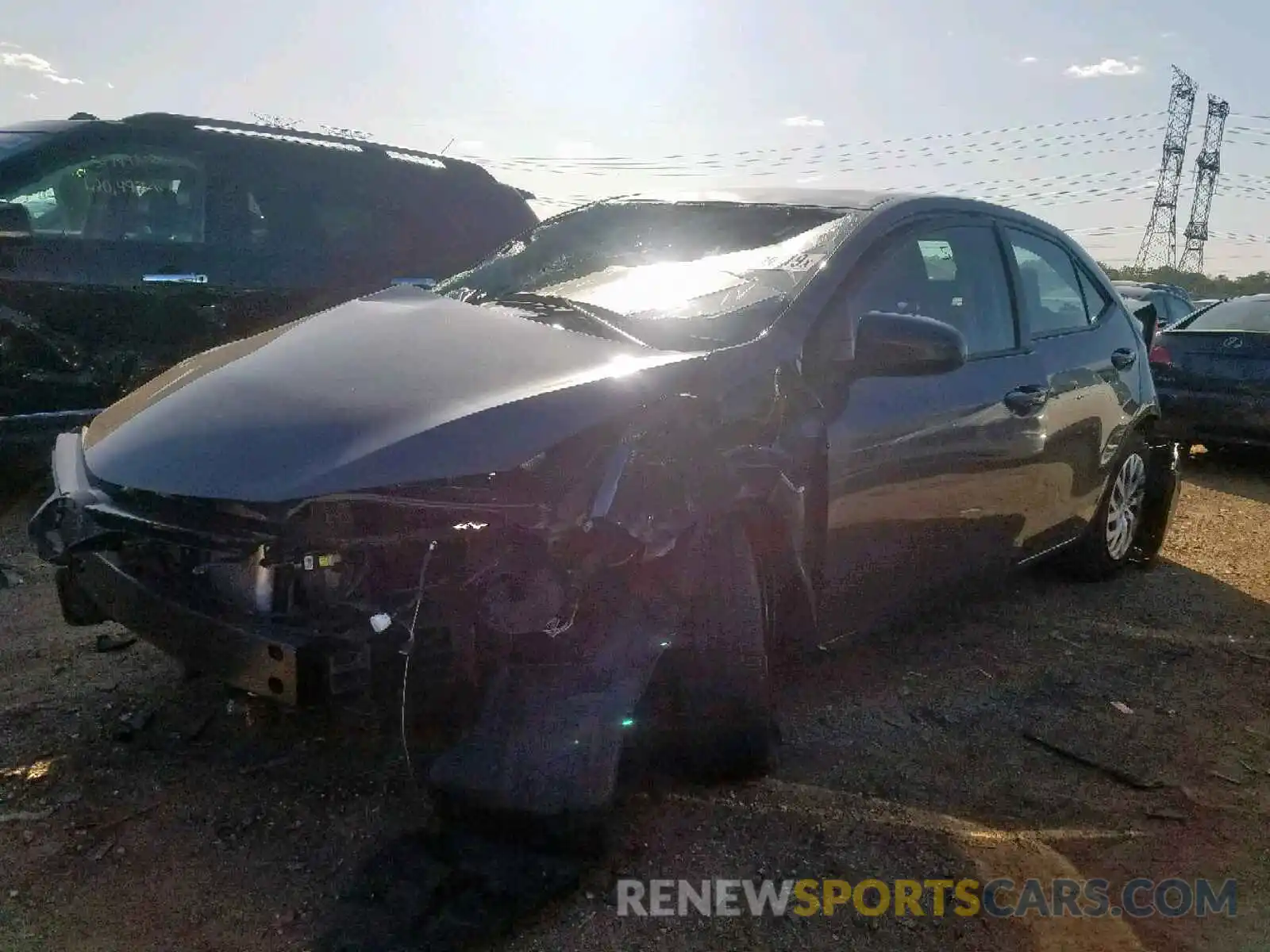 2 Photograph of a damaged car 2T1BURHE8KC200005 TOYOTA COROLLA 2019