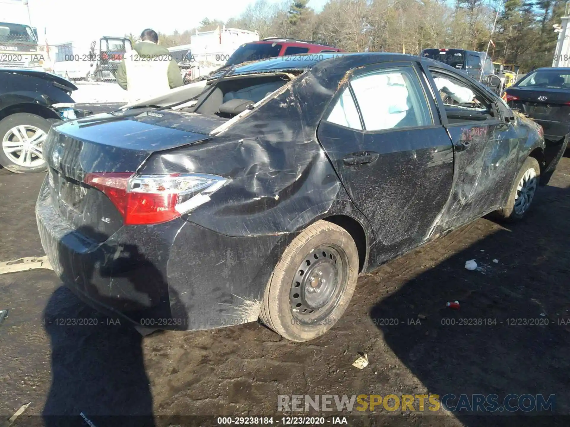 4 Photograph of a damaged car 2T1BURHE8KC200134 TOYOTA COROLLA 2019