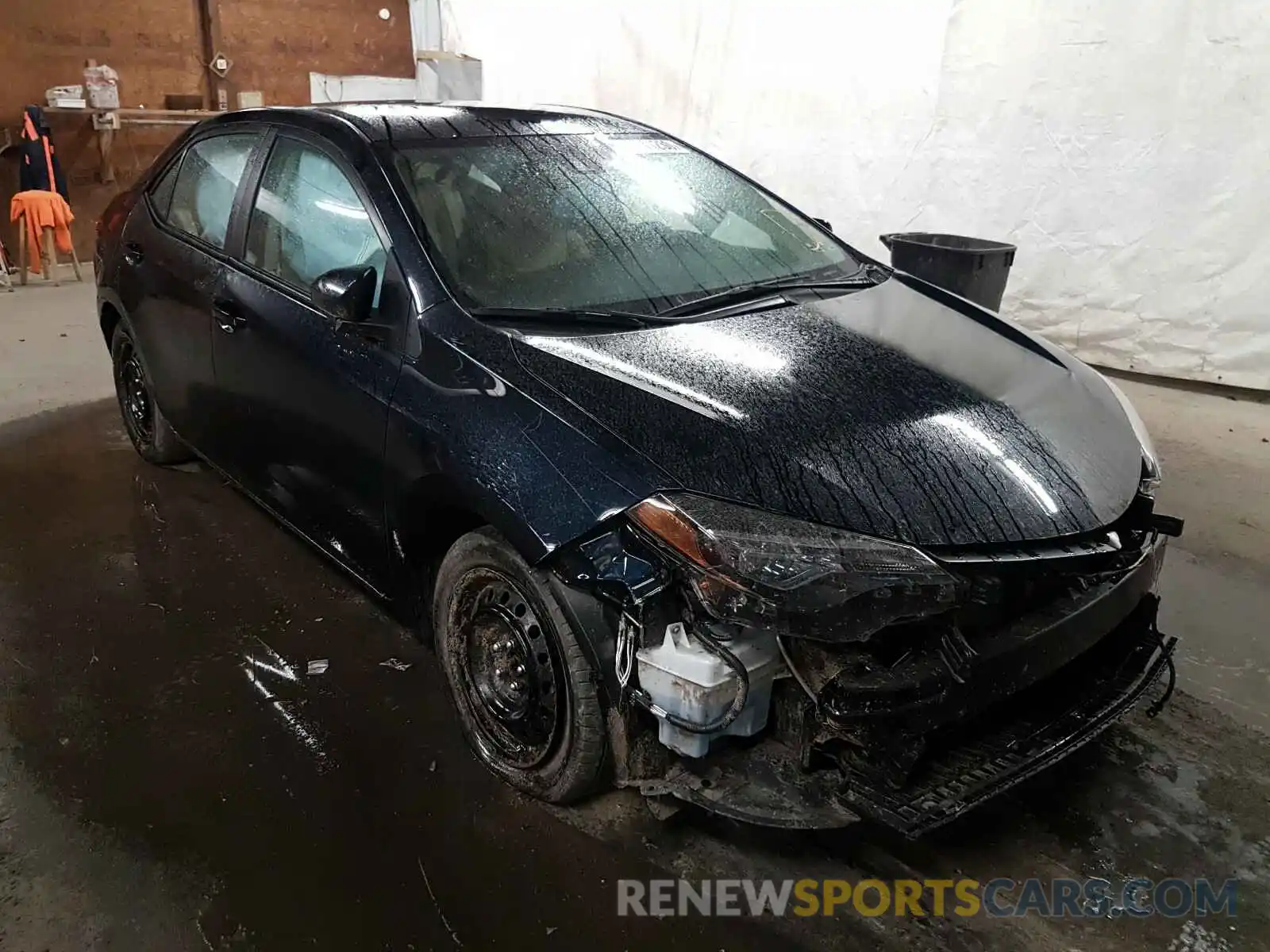 1 Photograph of a damaged car 2T1BURHE8KC200313 TOYOTA COROLLA 2019