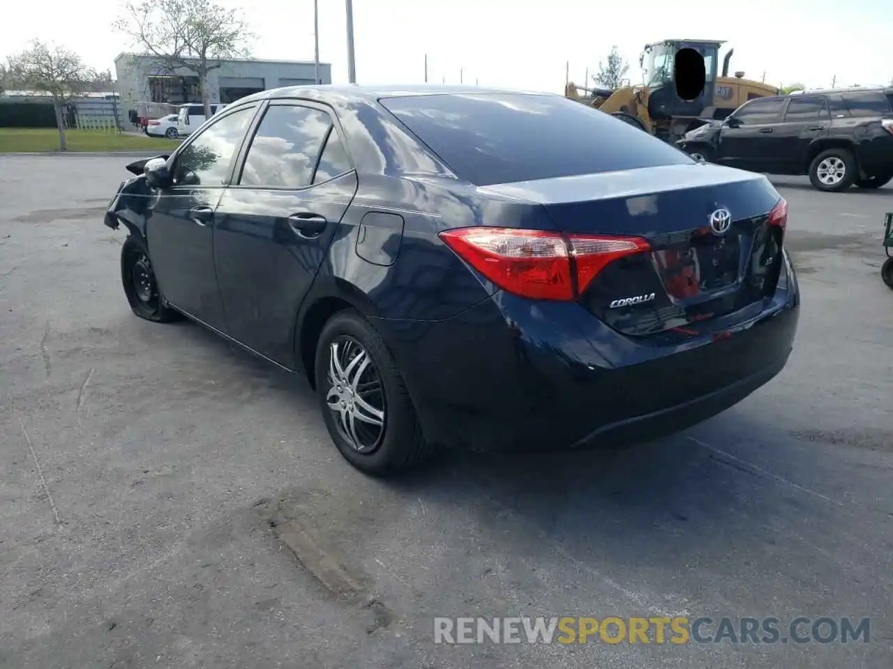 3 Photograph of a damaged car 2T1BURHE8KC200697 TOYOTA COROLLA 2019