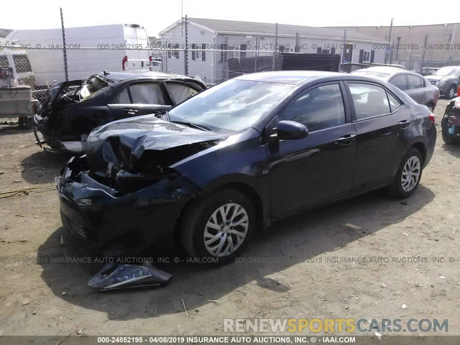 2 Photograph of a damaged car 2T1BURHE8KC200991 TOYOTA COROLLA 2019