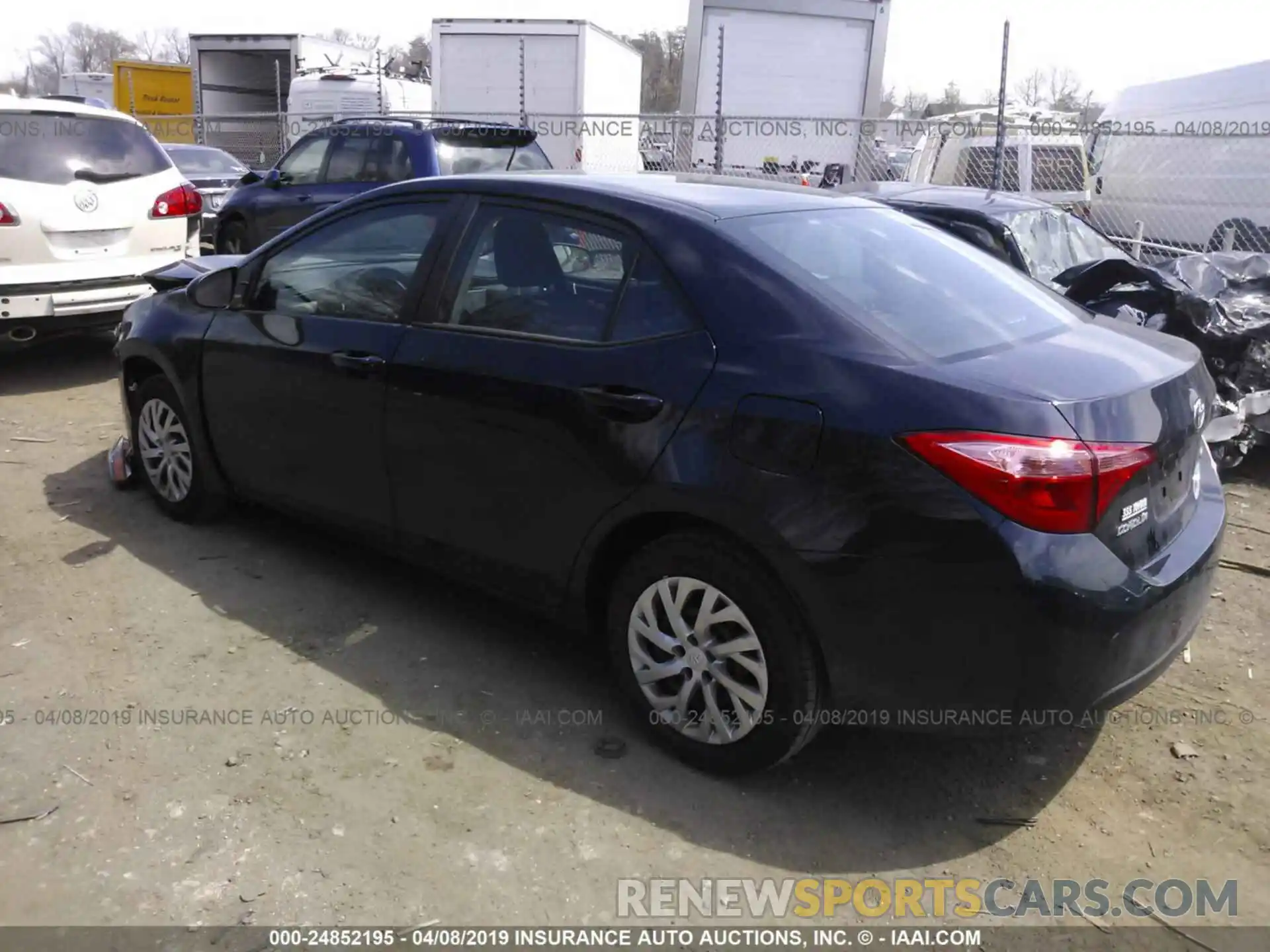 3 Photograph of a damaged car 2T1BURHE8KC200991 TOYOTA COROLLA 2019